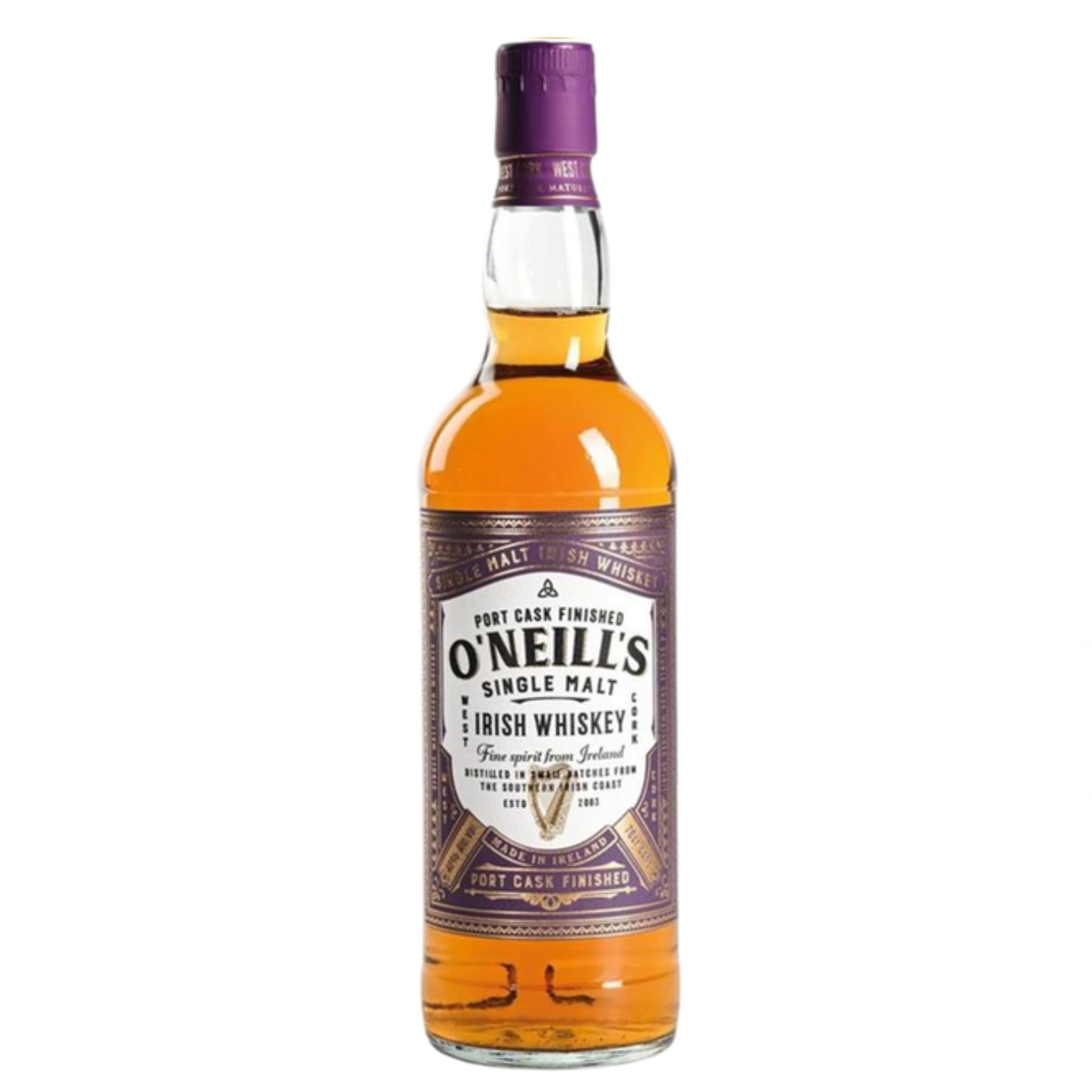 Віскі O'Neills Single Malt Port Cask Finished 40% 0.7 л