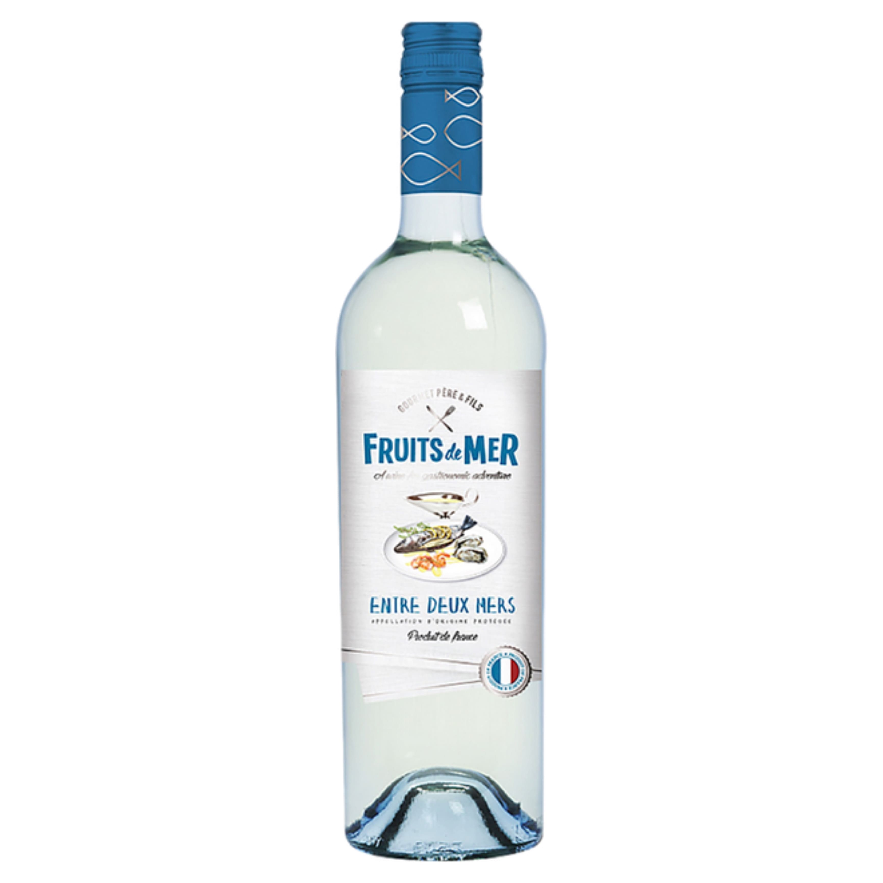Вино Fruits de Mer Entre Deux Mers, Gourmet Pere & Fils 0,750 11,5%