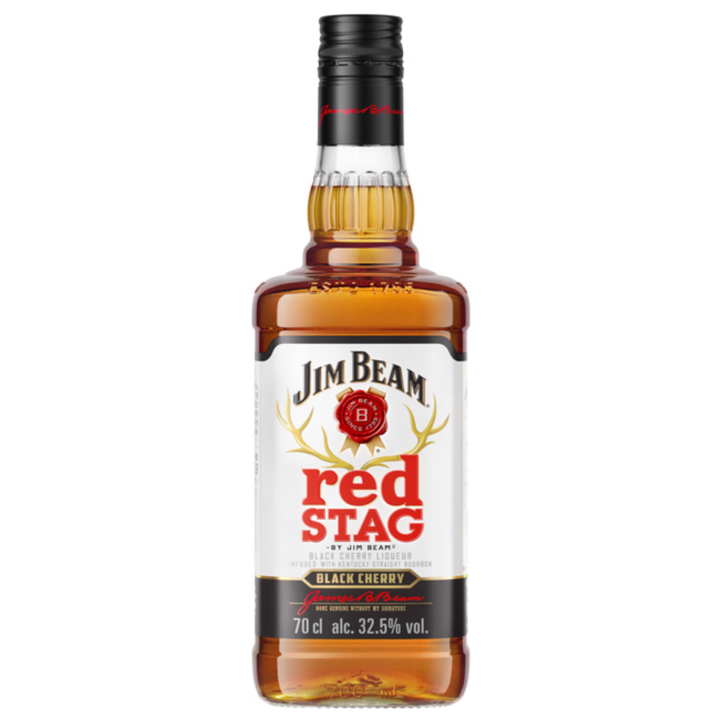 Лікер Jim Beam Red Stag Black Cherry 32.5% 0.7 л