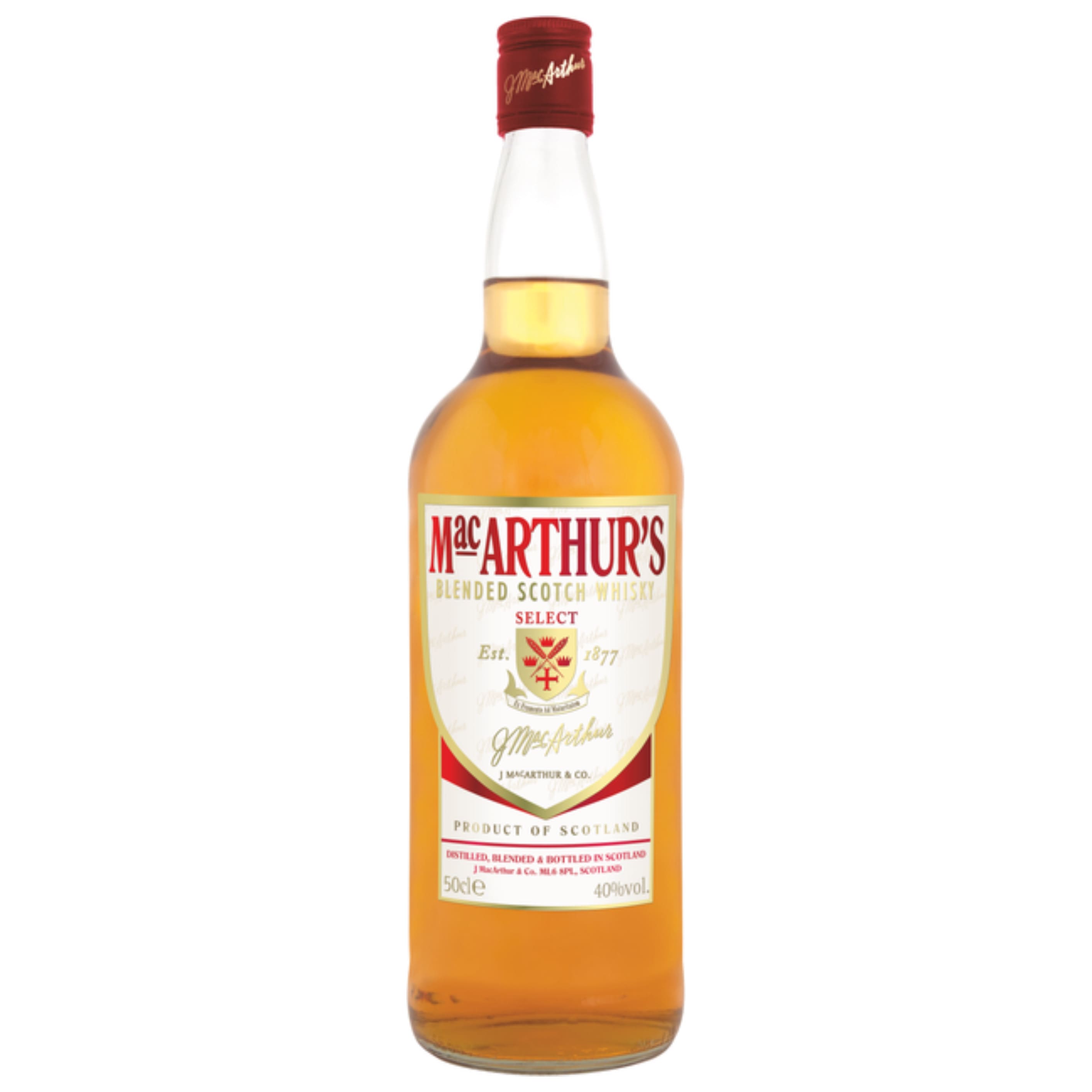 Віскі MacArthur's 40% 0.5 л 