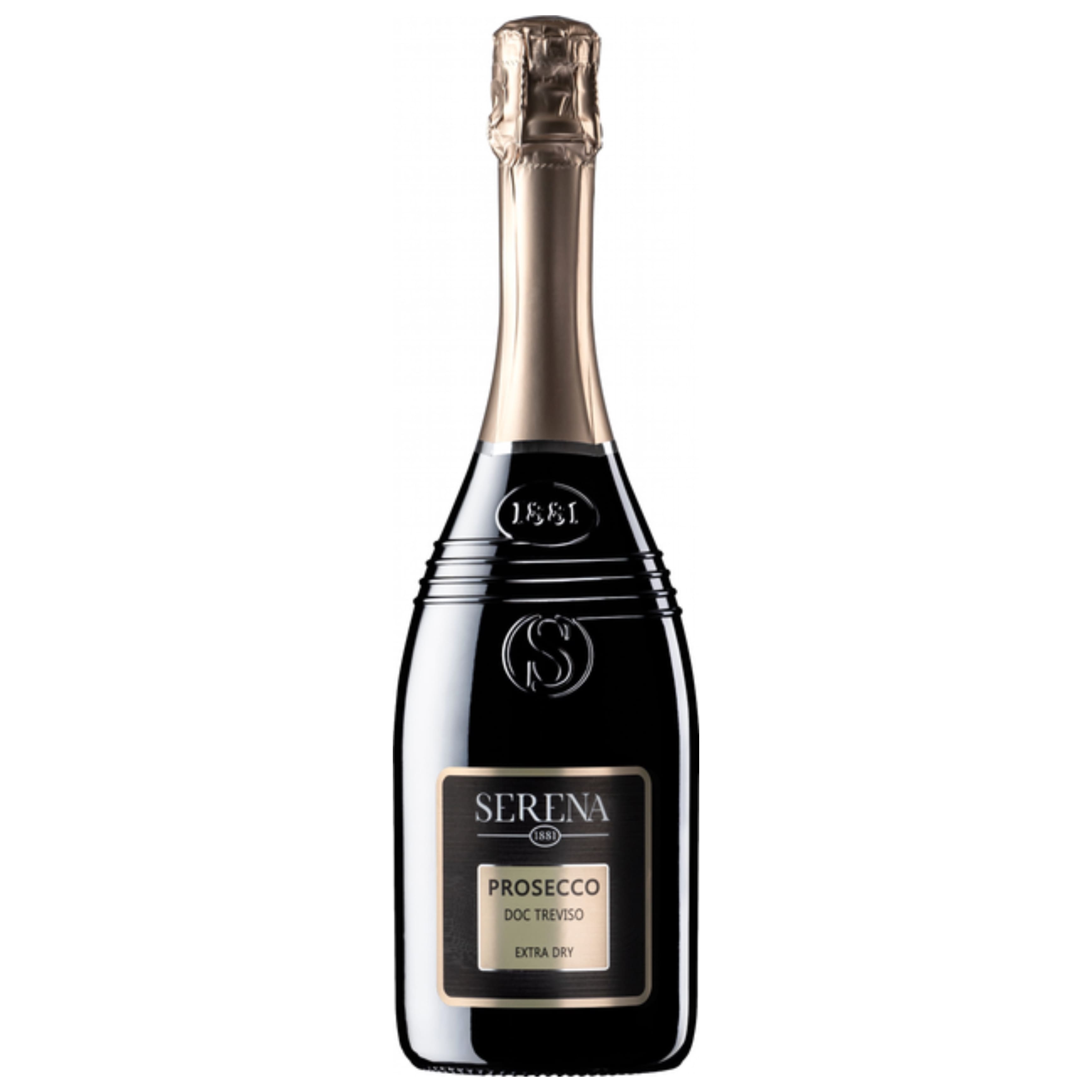 Вино ігристе Serena 1881 Prosecco Spumante DOC Treviso сухе біле 11% 0.75 л 