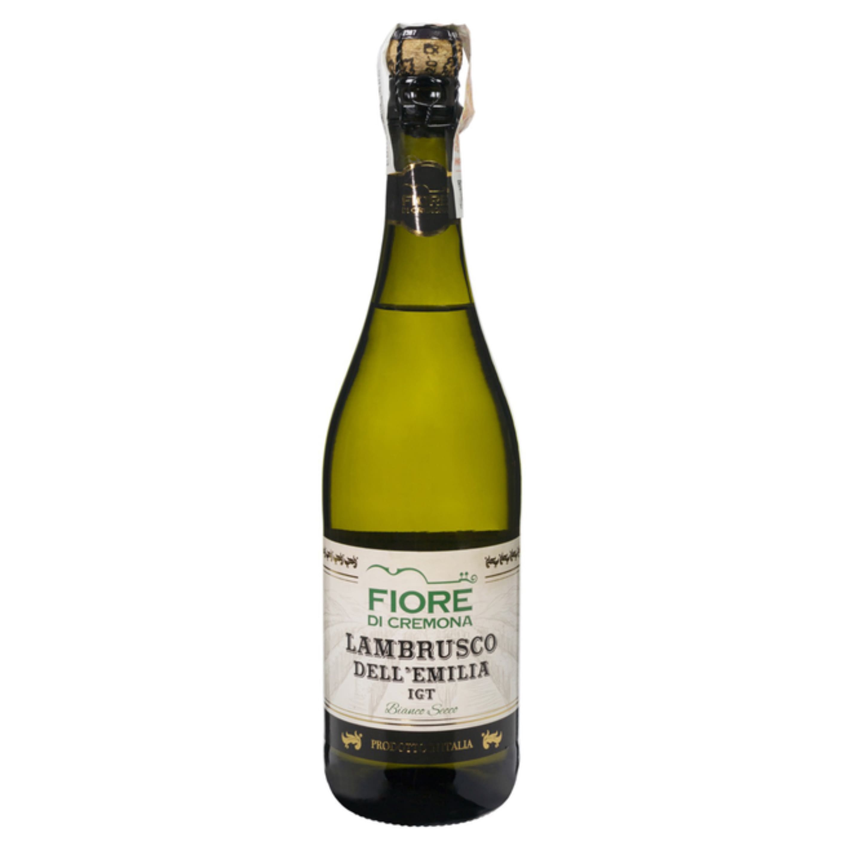 Вино н/ігр. Fiore di Cremоna Lambrusco Dell`Emilia  Bianco сух біл 10.5% 0.75 л