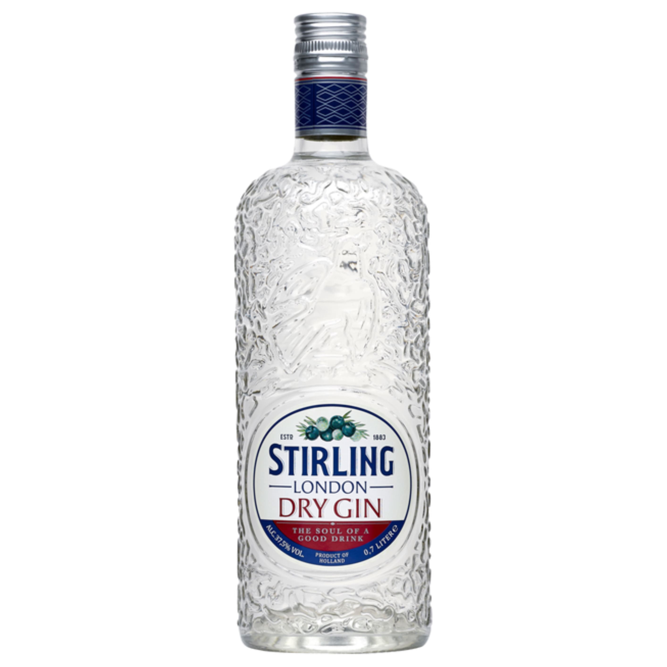 Джин Stirling London Dry Gin 37.5% 0.7 л 