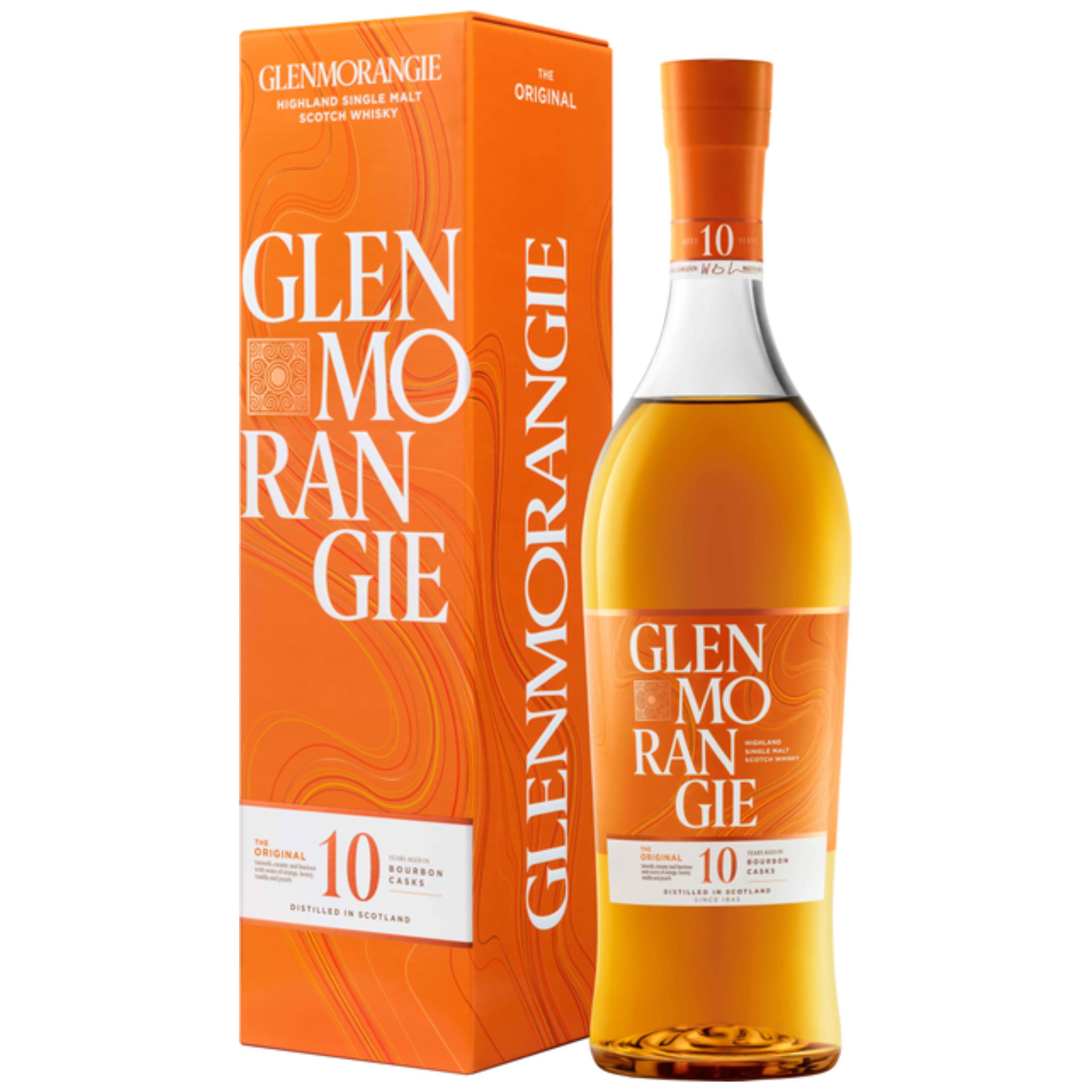 Віскі Glenmorangie The Original 10 y.o. 40% 0.7 л gift box