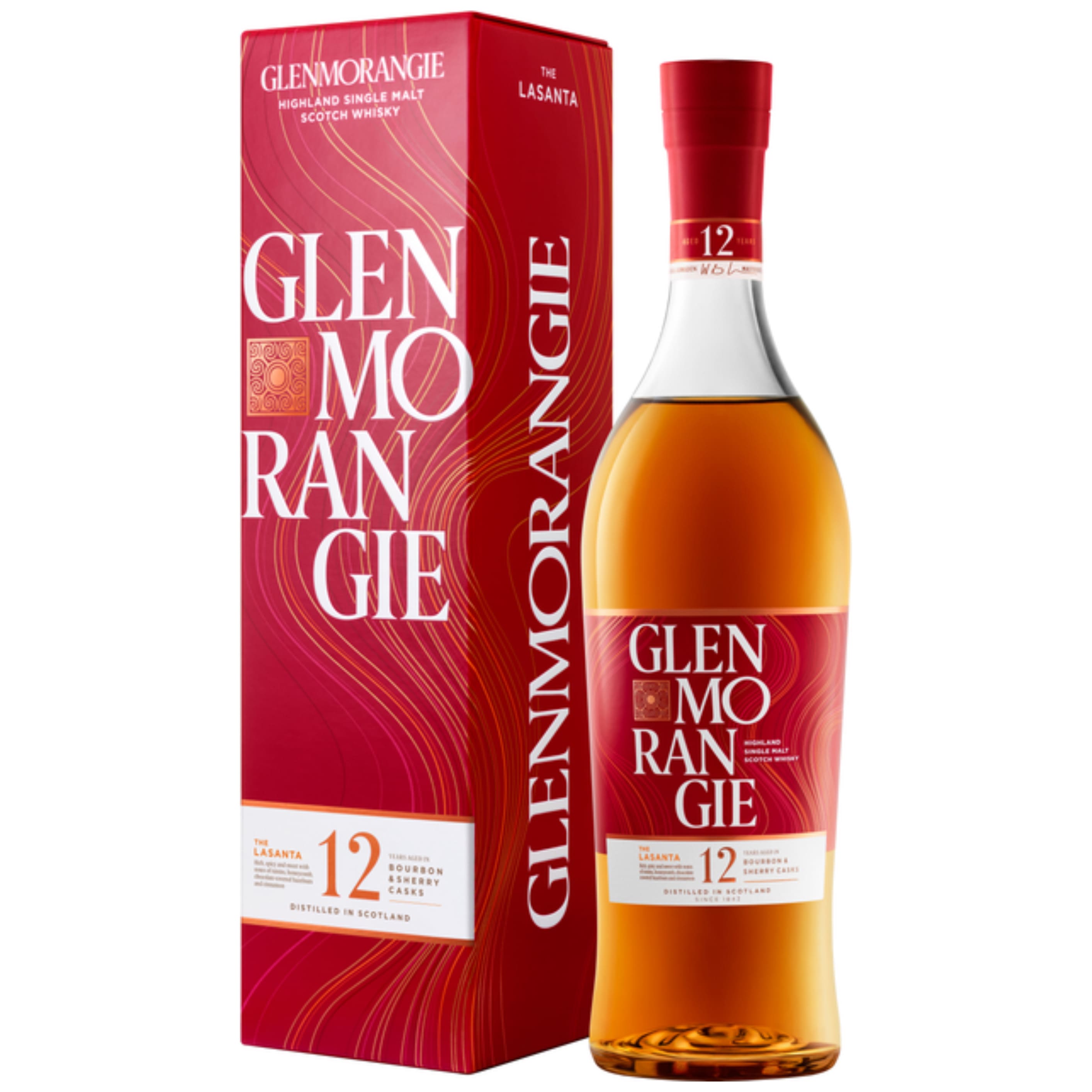 Віскі Glenmorangie The Lasanta 43% 0.7 л gift box
