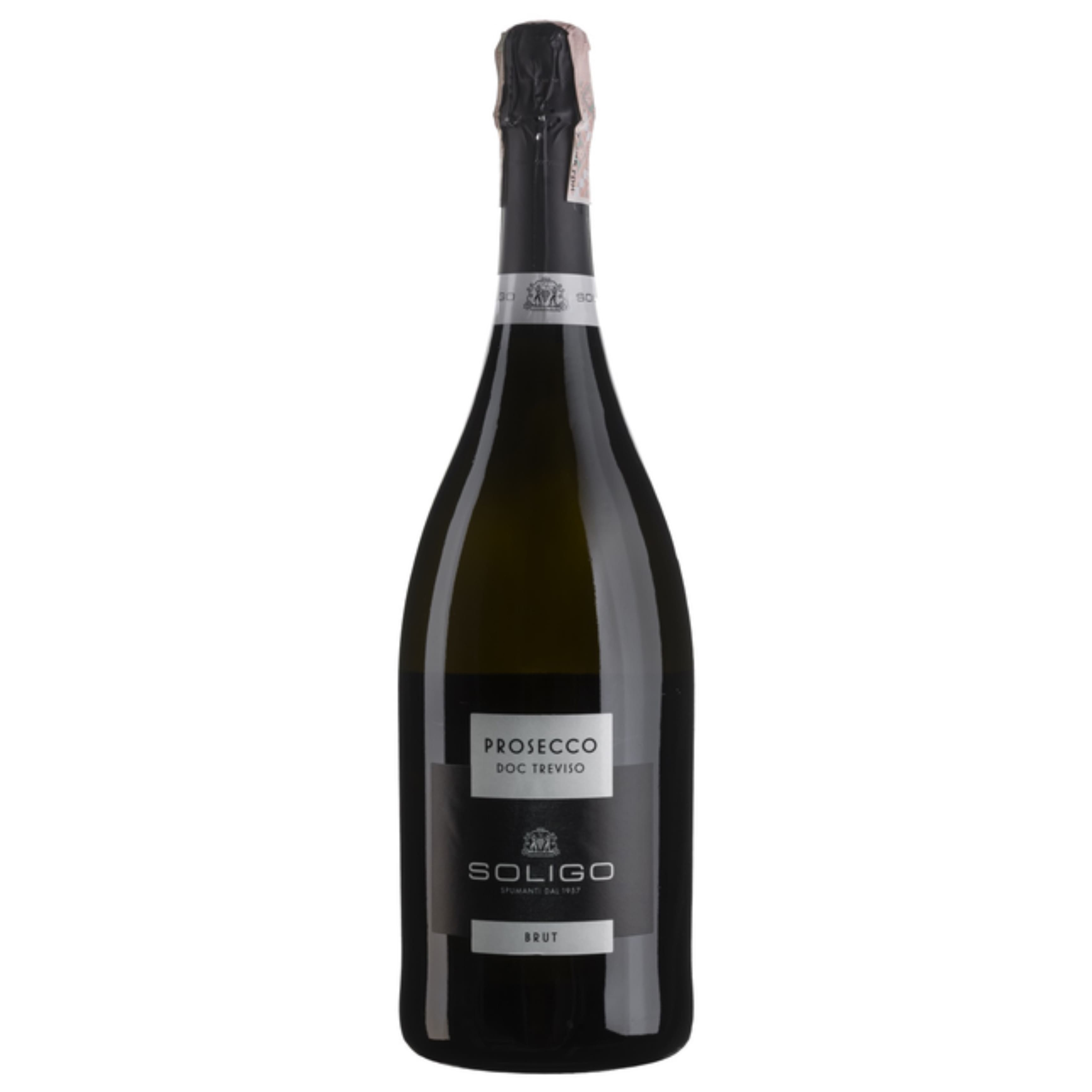 Вино ігристе Soligo Prosecco Treviso Brut сухе біле 11% 1.5 л