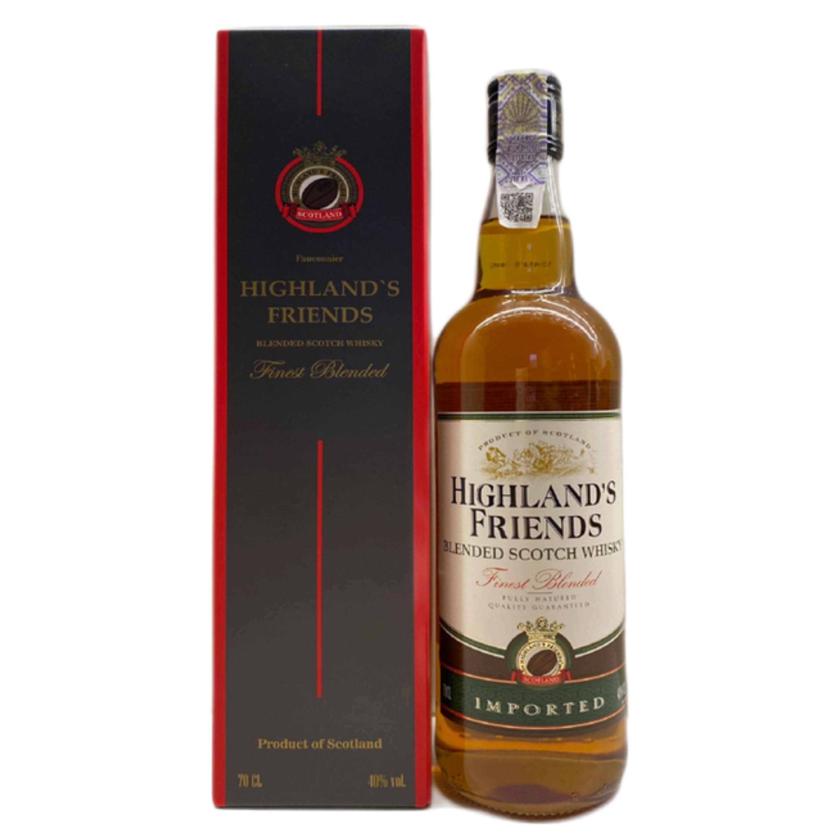Віскі Fauconnier Highland's Friends 40% 0.7 л