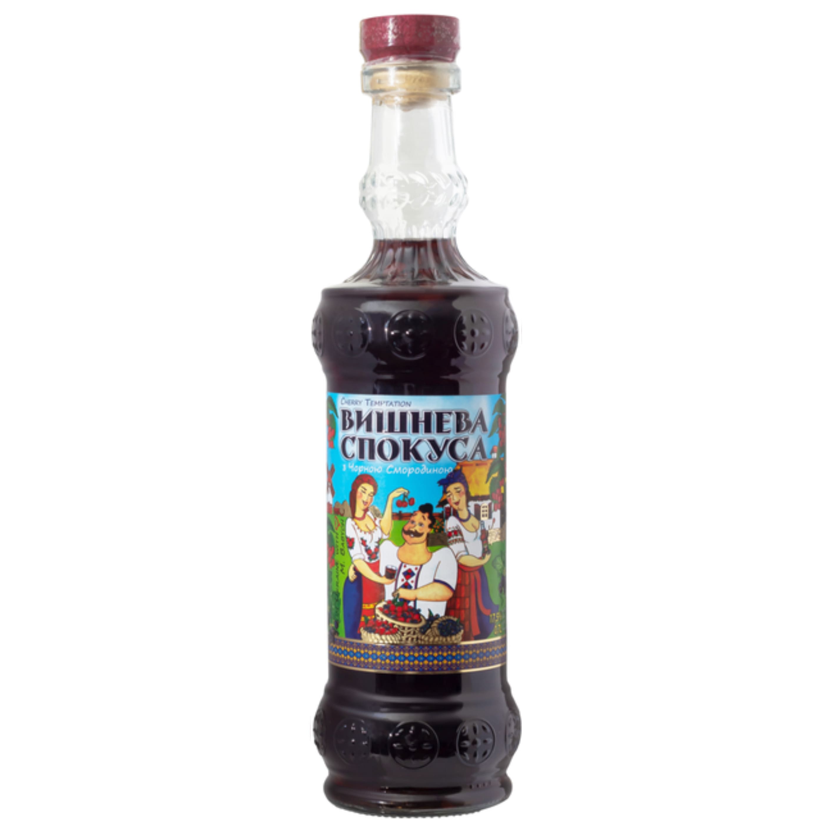 Напій алк. Вишнева спокуса з чорною смородиною 17.5% 0.7 л