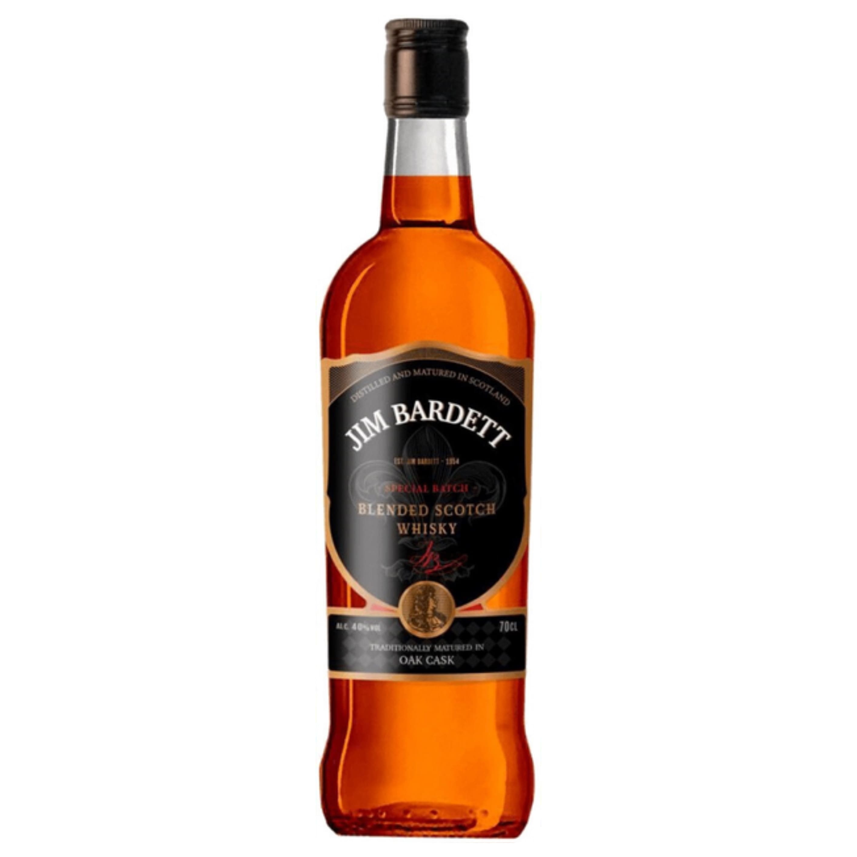 Віскі Jim Bardett Blended Scotch Whisky 40% 0.7 л