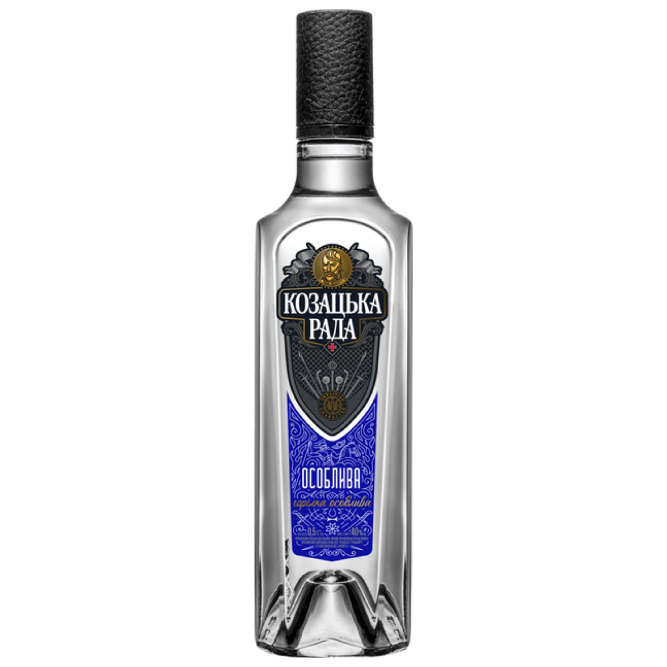Горілка Козацька Рада Особлива 40% 0.5 л