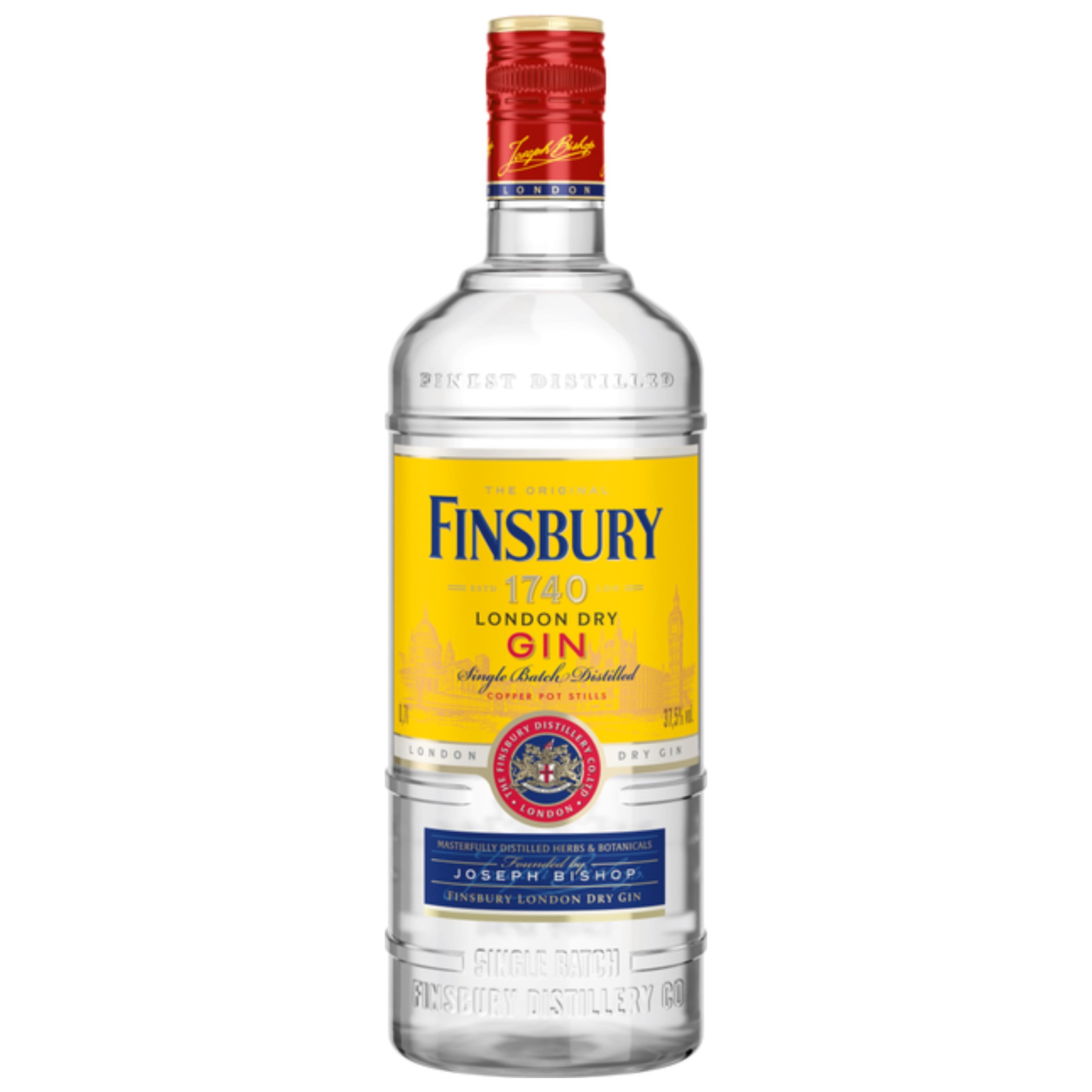 Джин Finsbury London Dry Gin 37.5% 0.7 л 