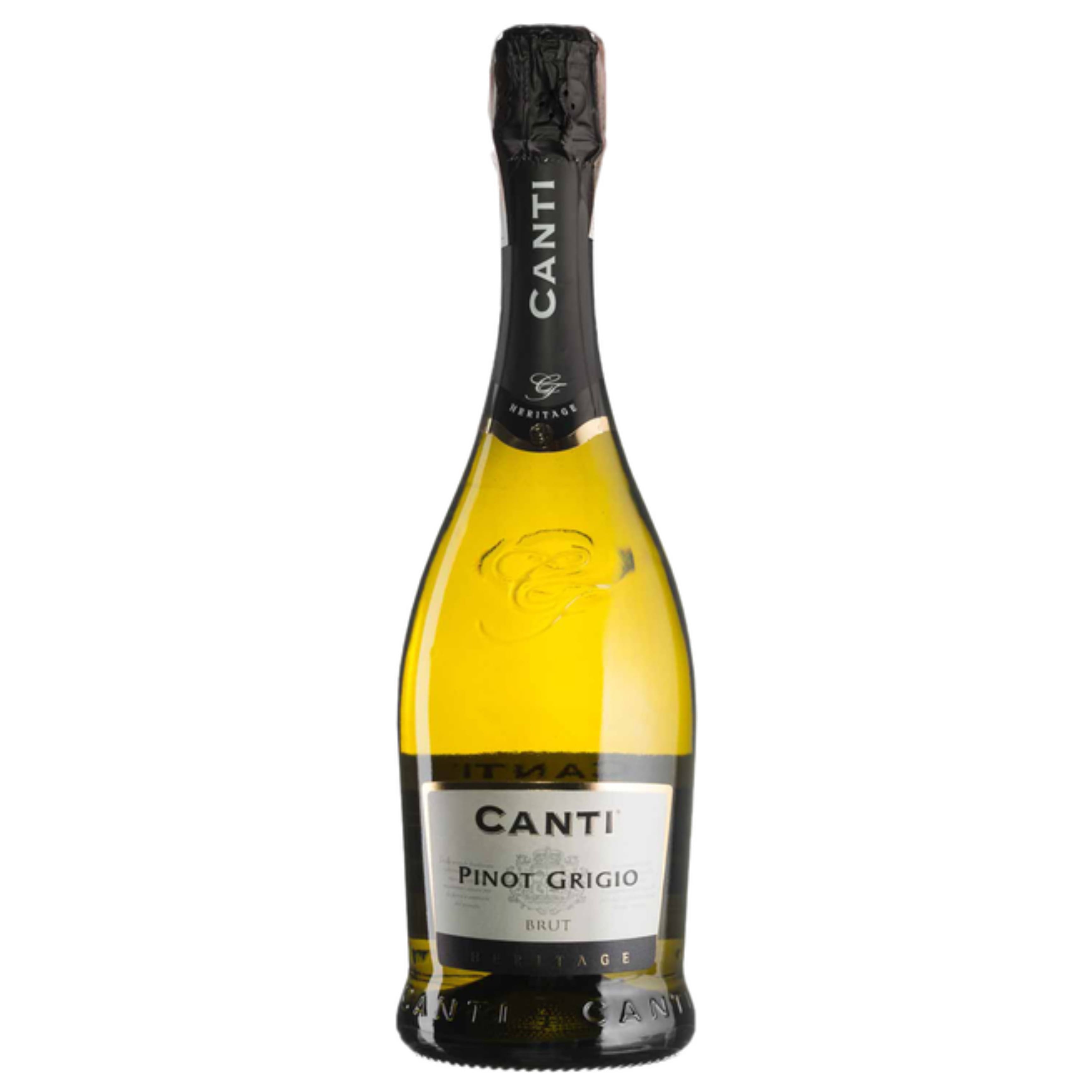 Вино ігристе Canti Pinot Grigio Brut сухе біле 11% 0.75 л 