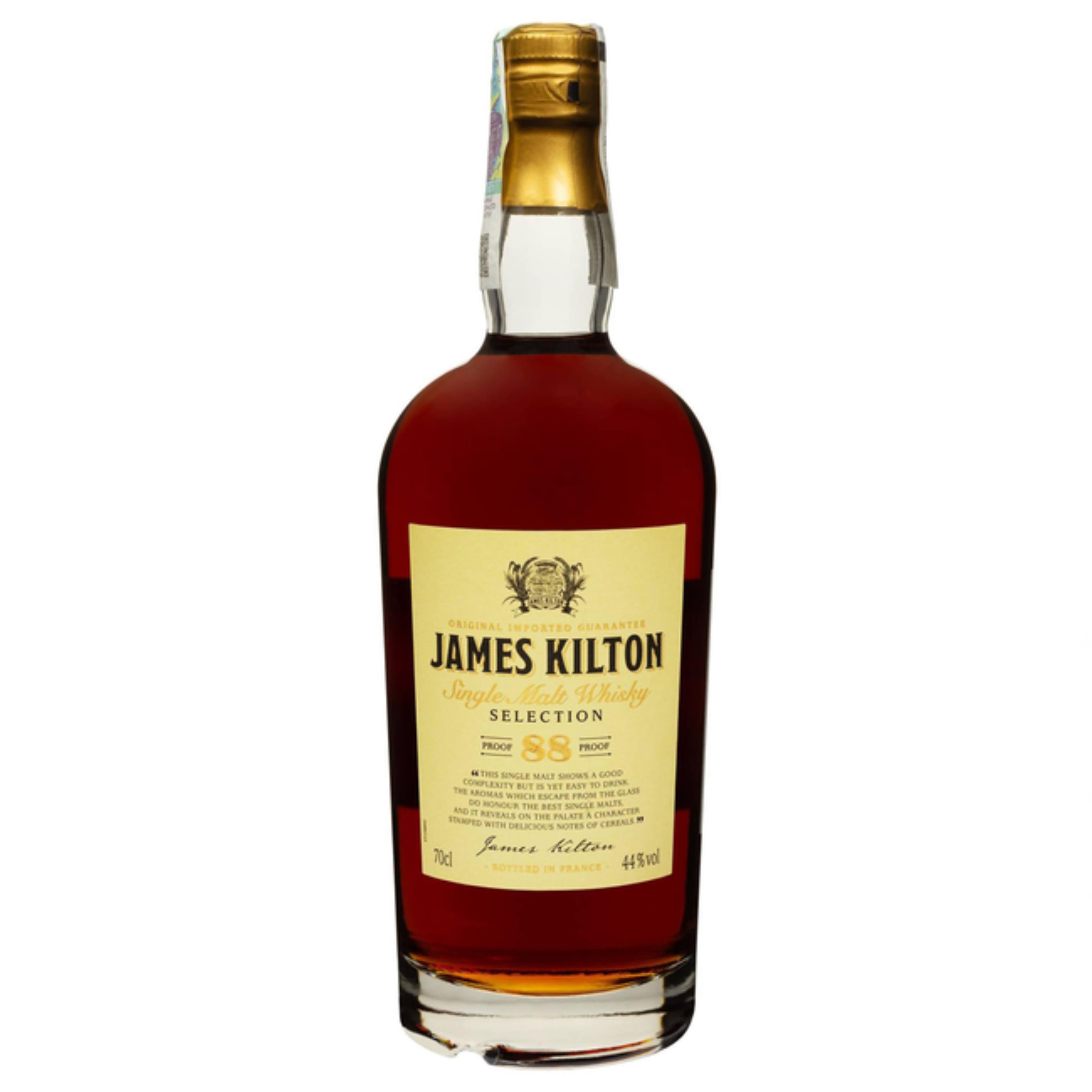 Віскі James Kilton Single Malt 44% 0.7 л 