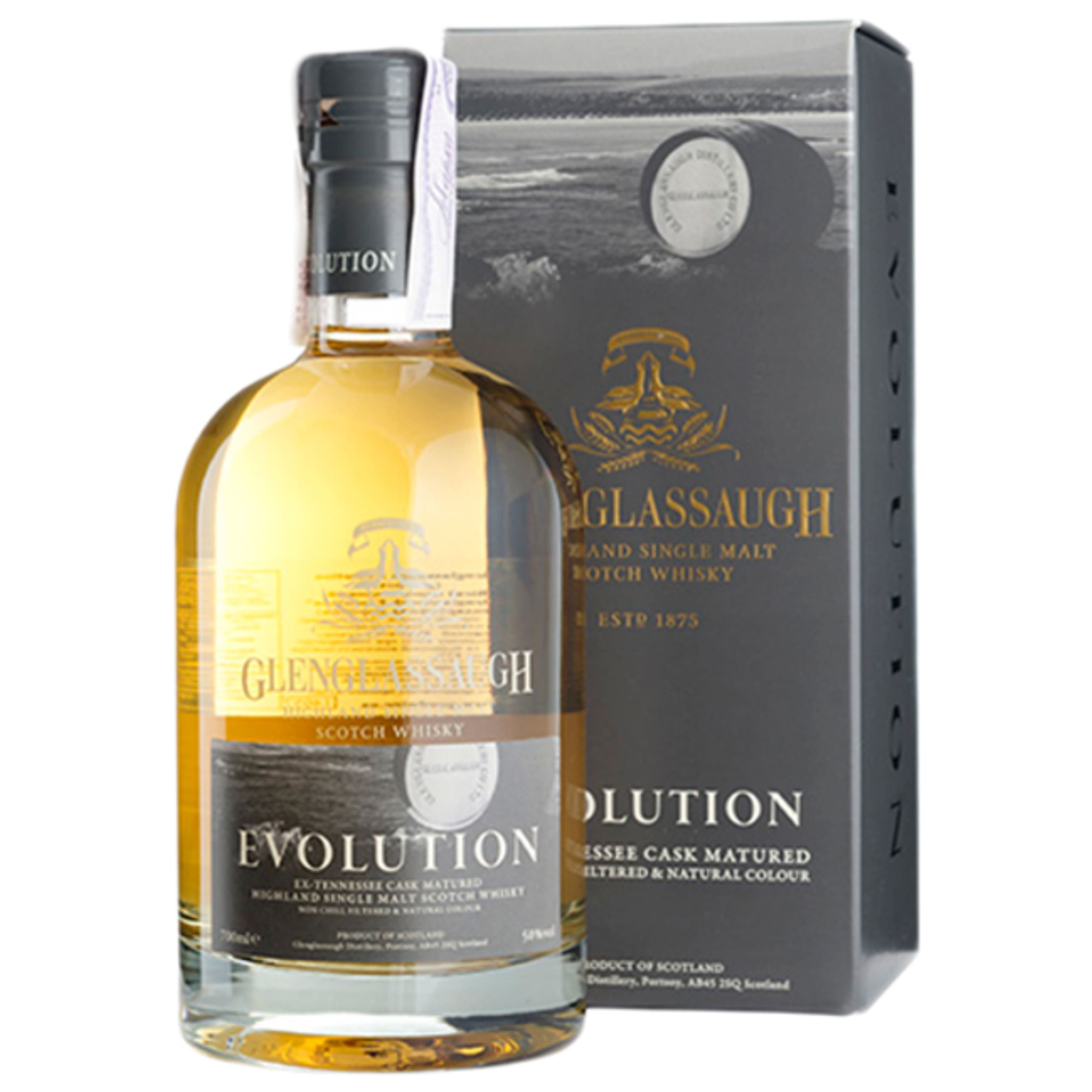 Віскі Glenglassaugh Evolution 50% 0.7 л gift box