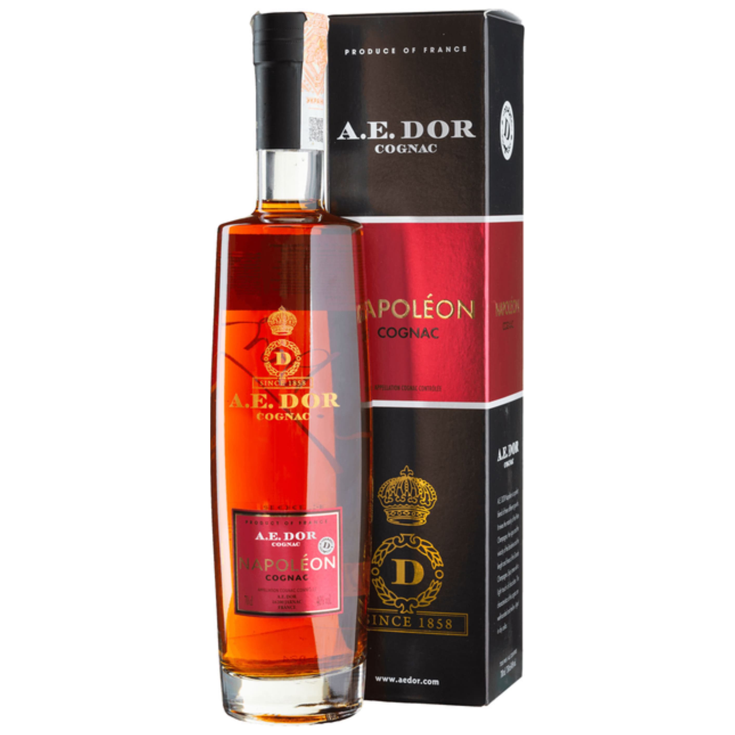 Коньяк A.E.Dor Napoleon 40% 0,7л коробка