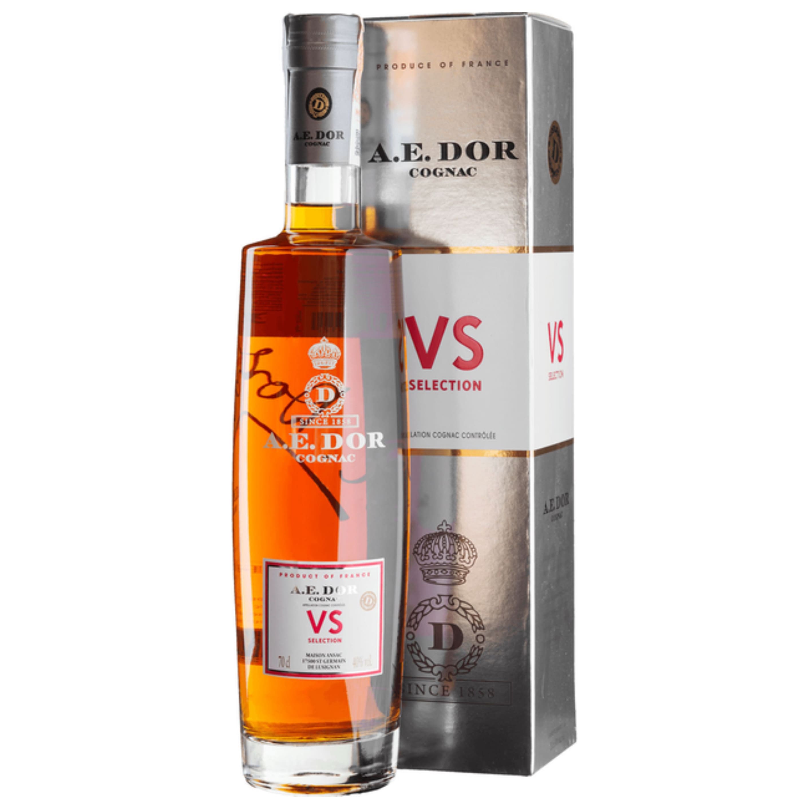 Коньяк A.E.Dor VS 40% 0,7л коробка