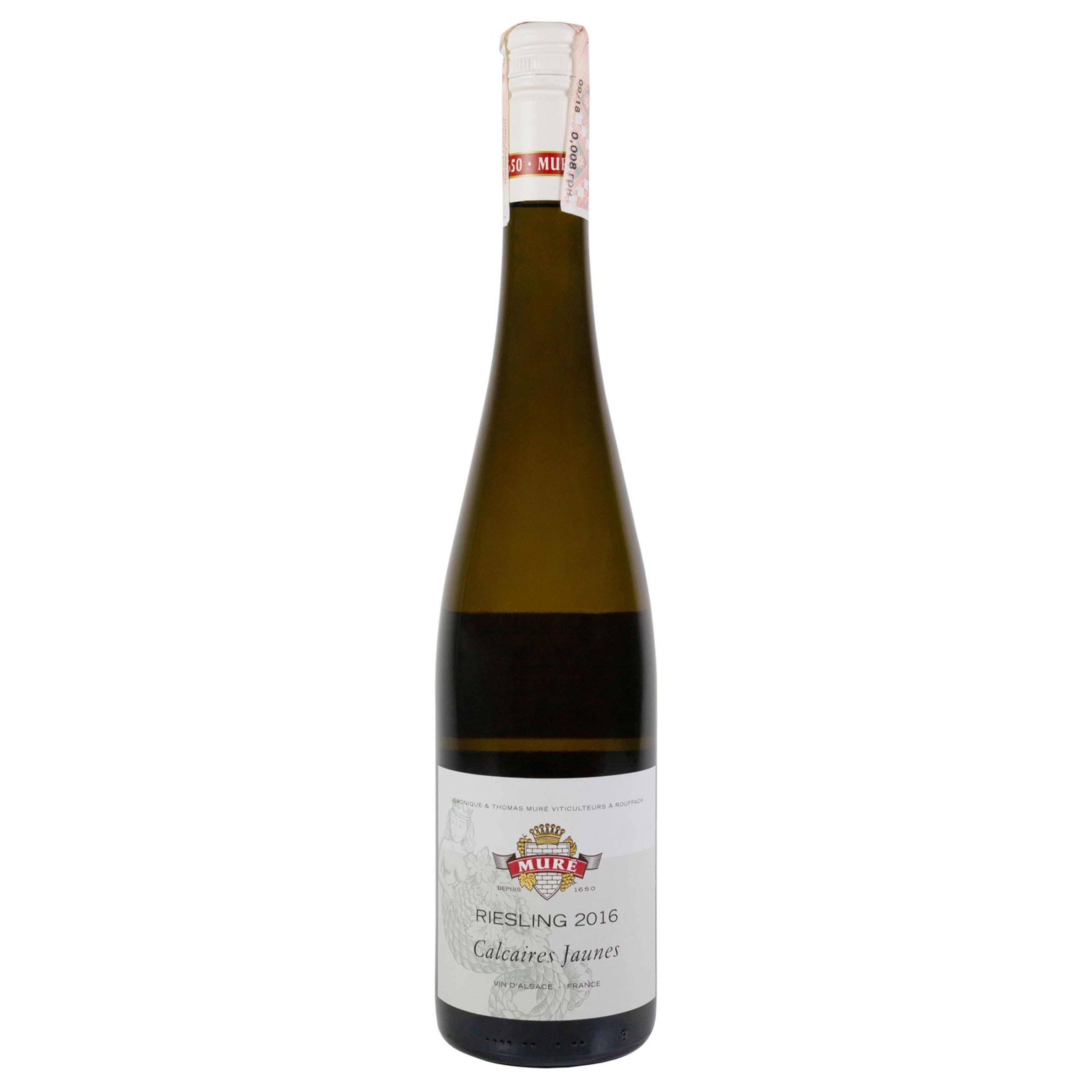 Вино Mure Riesling Calcaires Jaunes сух/біл 0.75 Фр 12%
