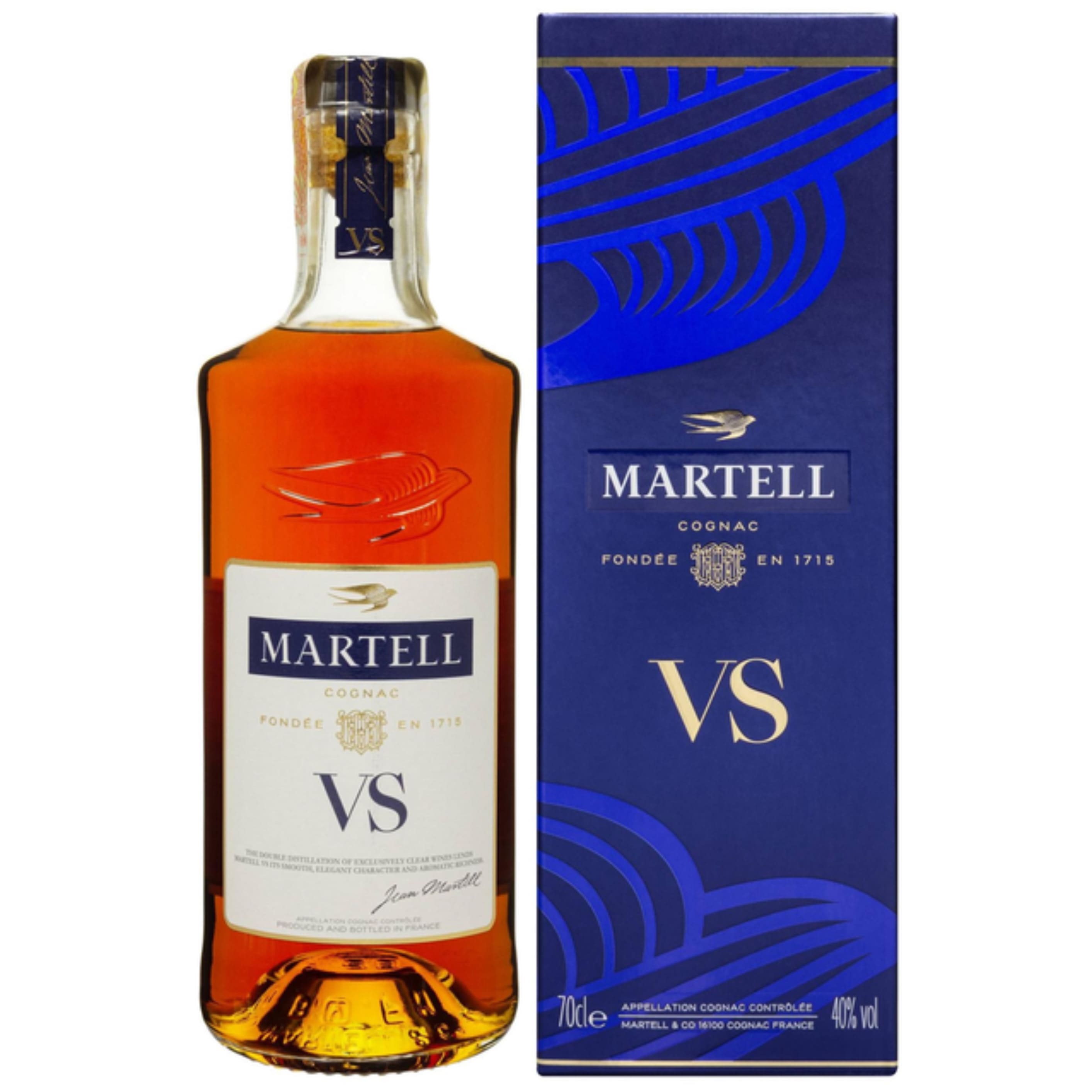 Коньяк Martell  VS  40% 0.7 л