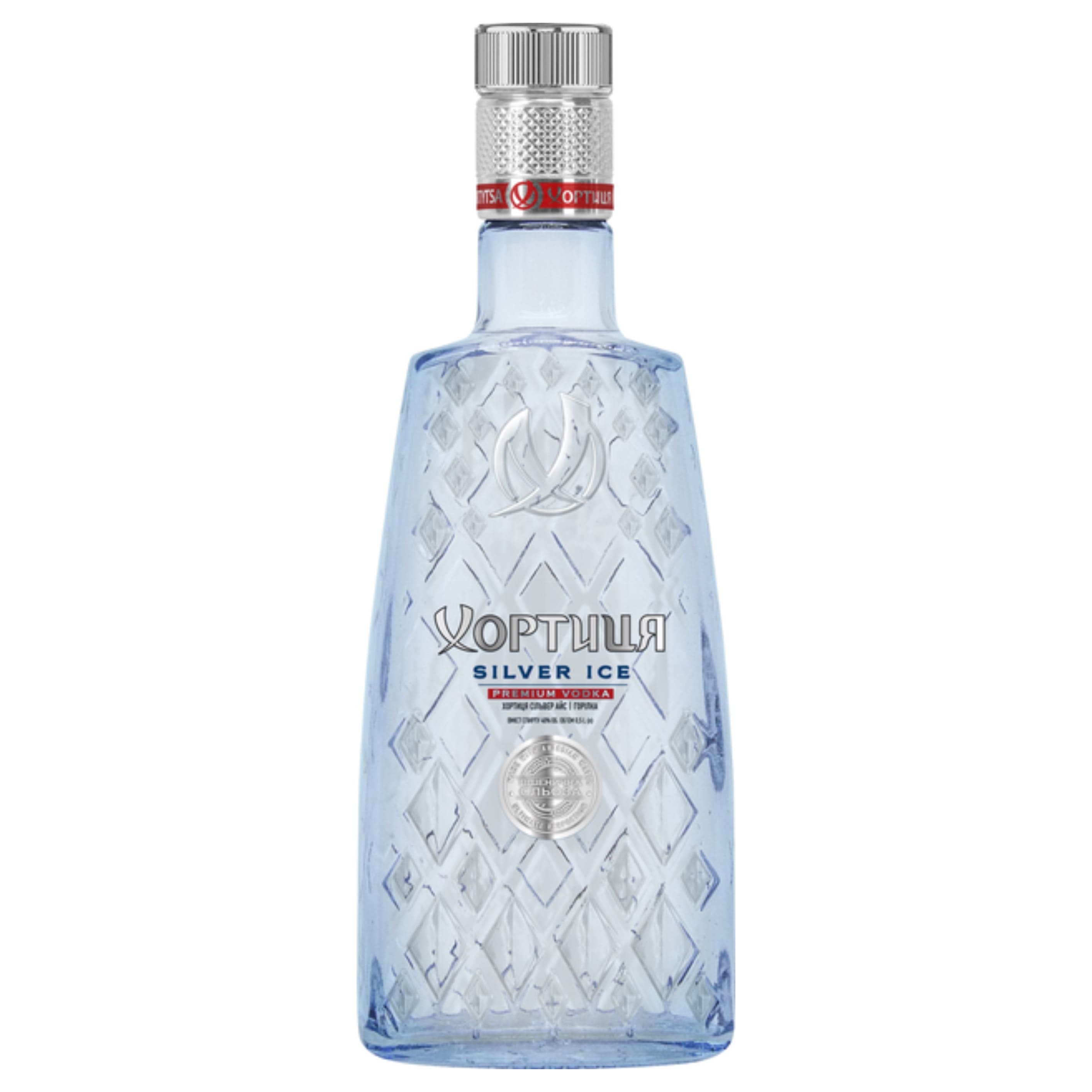Горілка Хортиця Silver Ice 40% 0.5 л