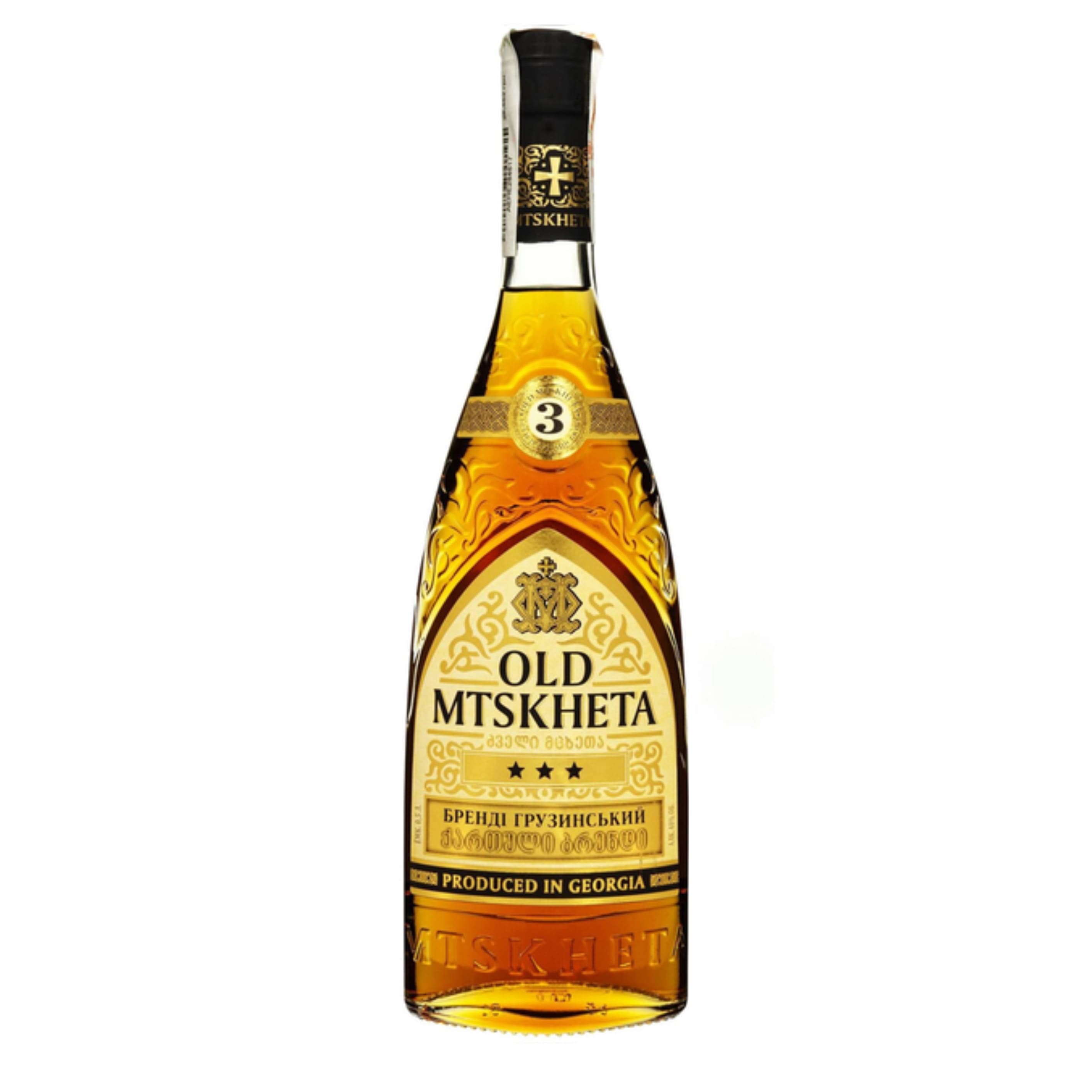 Бренді Kartveli Old Mtskheta 3* 40% 0.5 л 