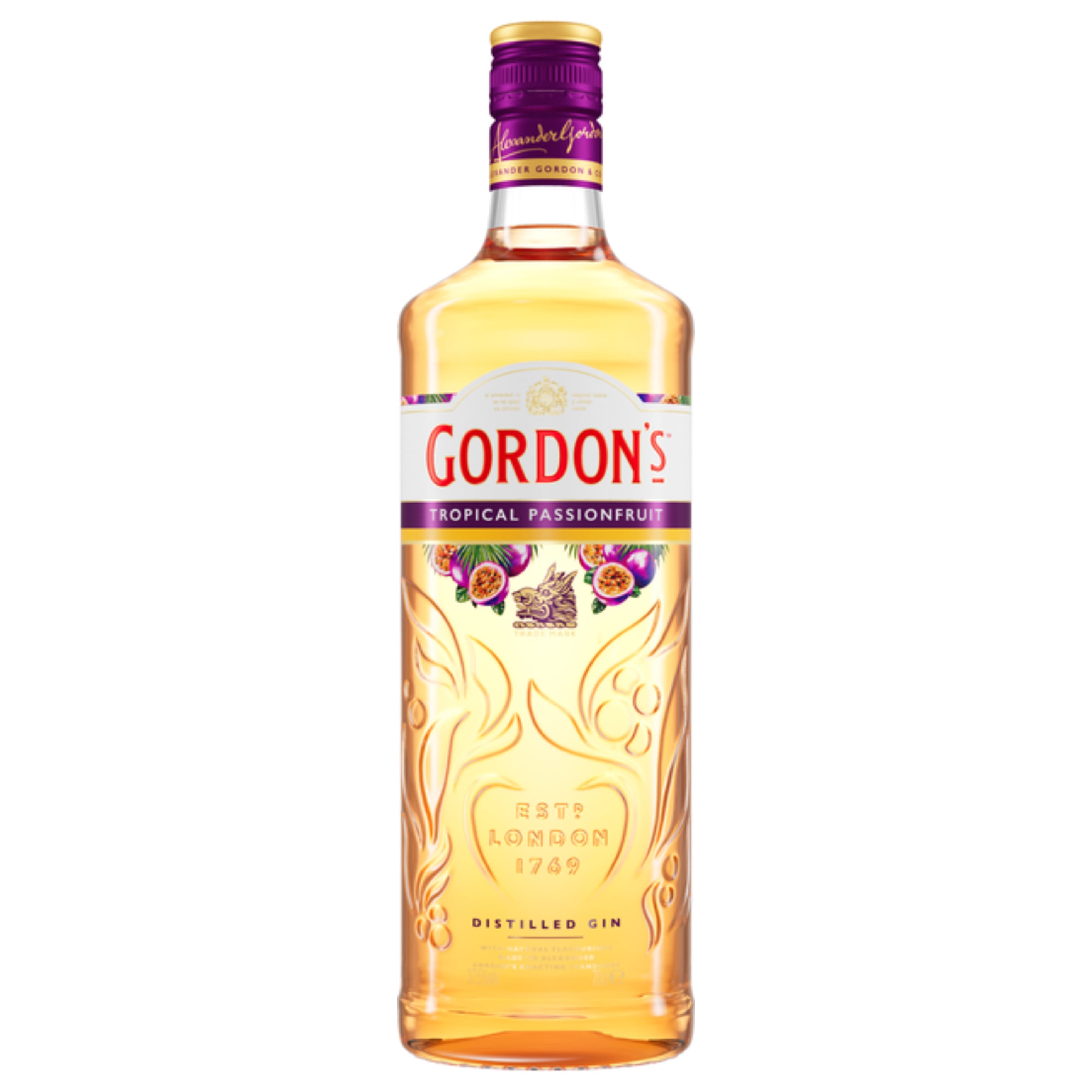 Напій алк. на основі джину Gordon's Tropical Passionfruit 37.5% 0.7 л