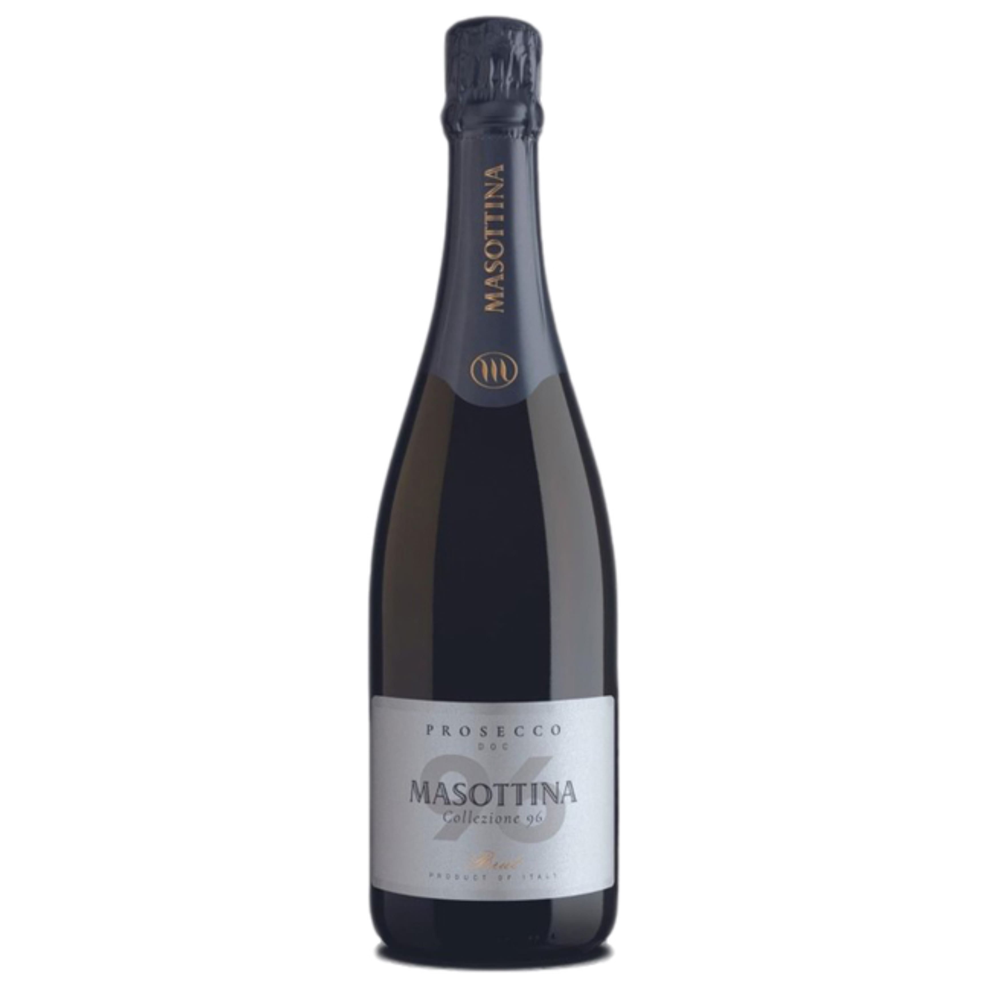 Вино ігристе Masottina Prosecco Treviso Brut сухе біле 11% 0.75 л