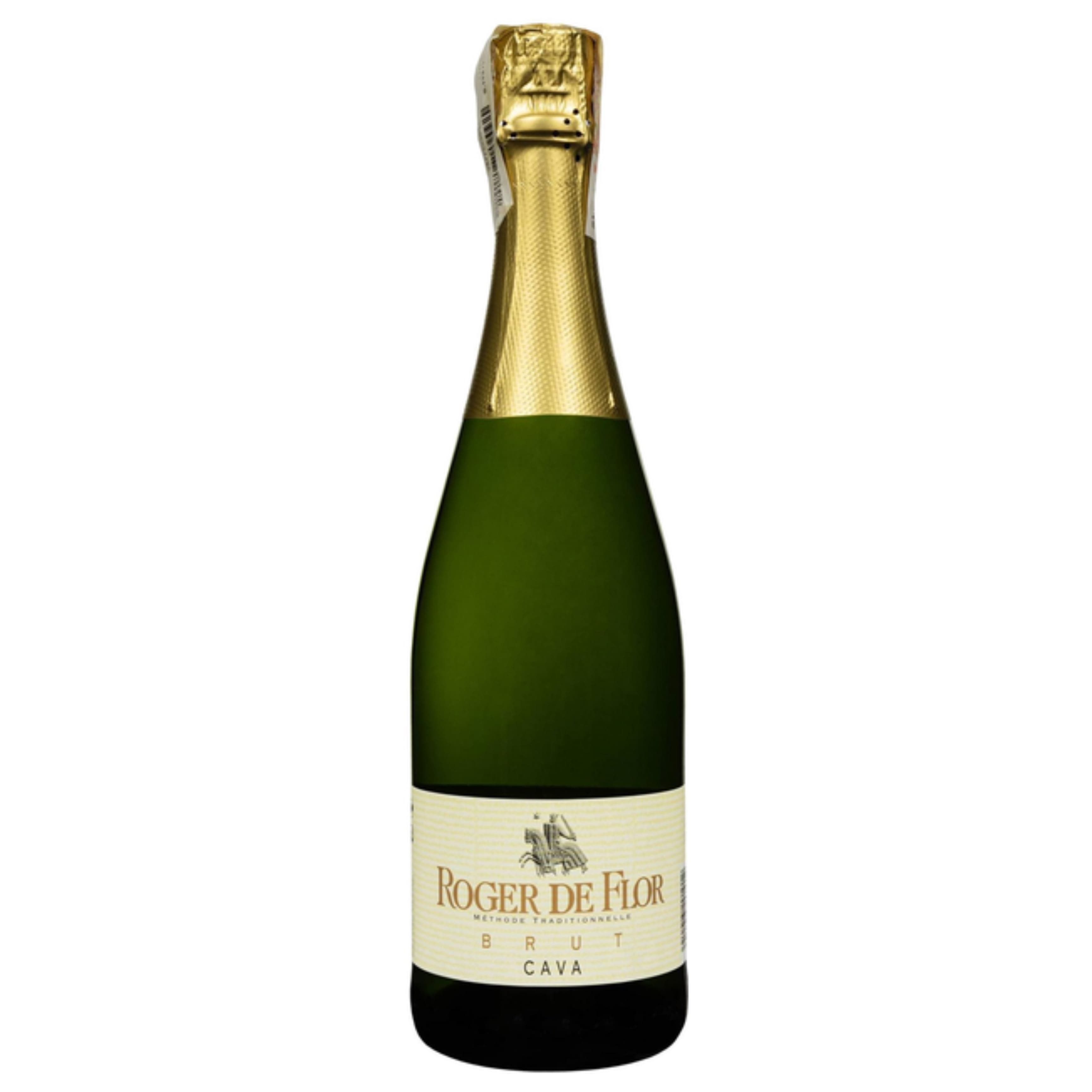 Вино ігристе Roger de Flor Cava Brut сухе біле 11.5% 0.75 л