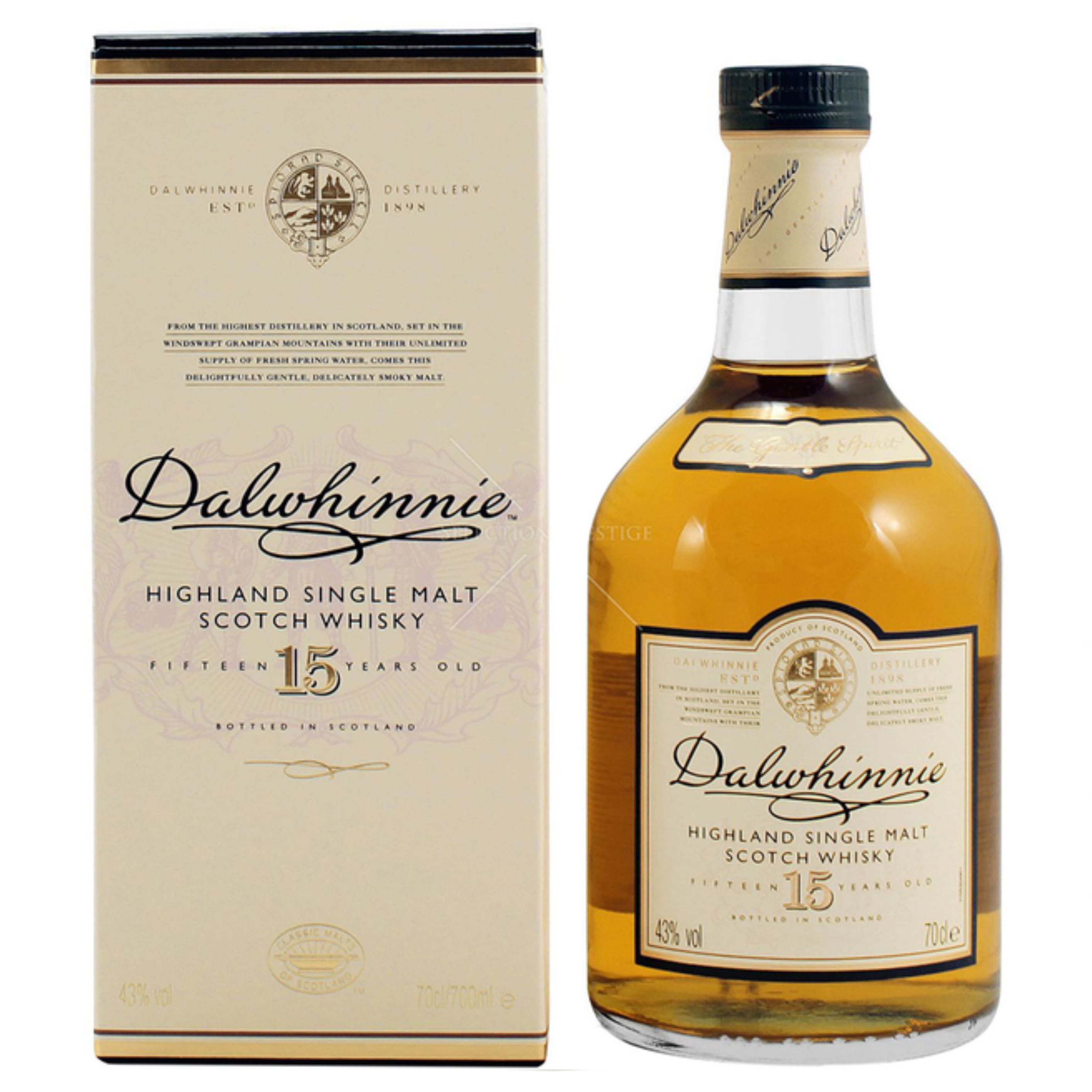 Віскі Dalwhinnie 15 y.o. 43% 0.7 л gift box