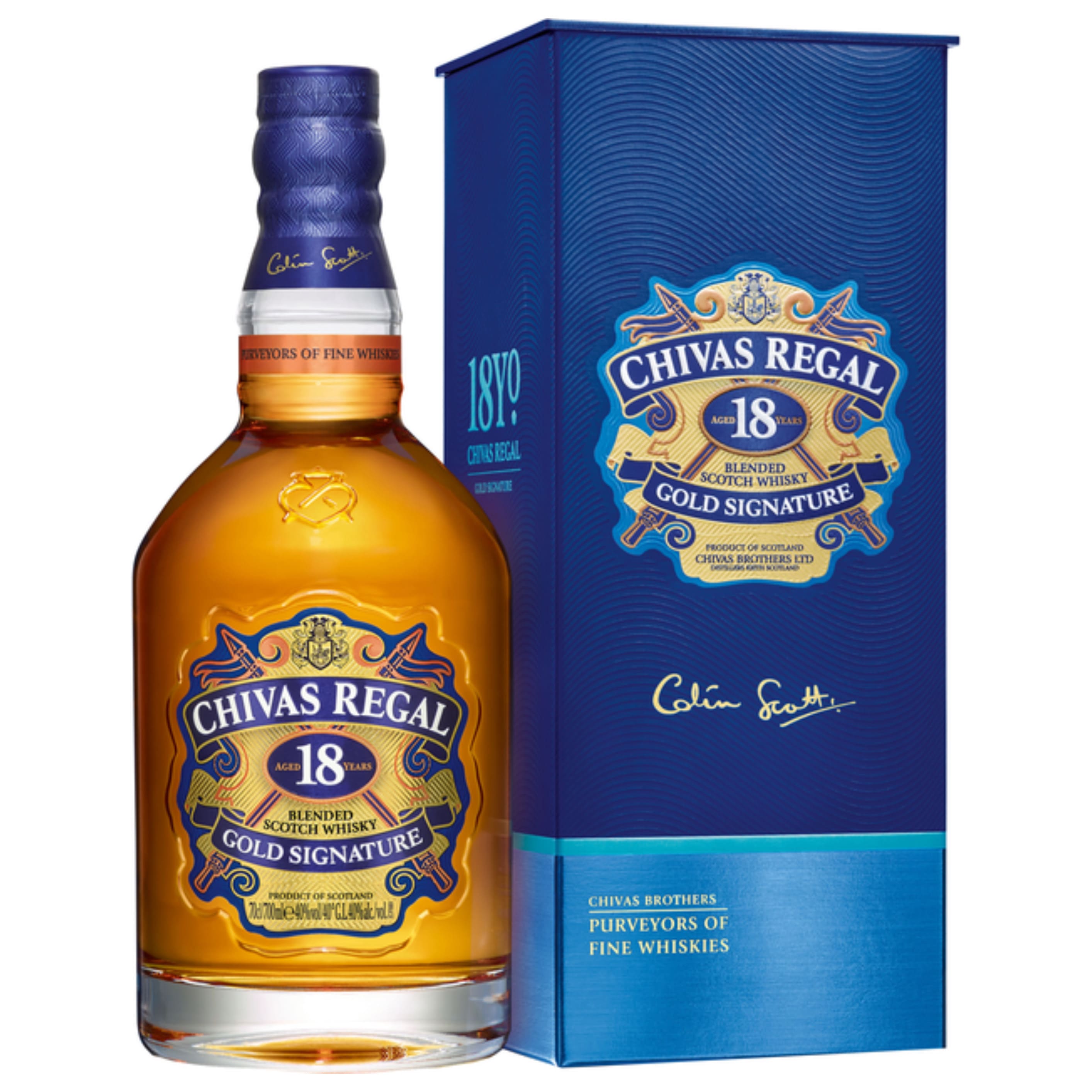 Віскі Chivas Regal 18 y.o. 40% 0.7 л 