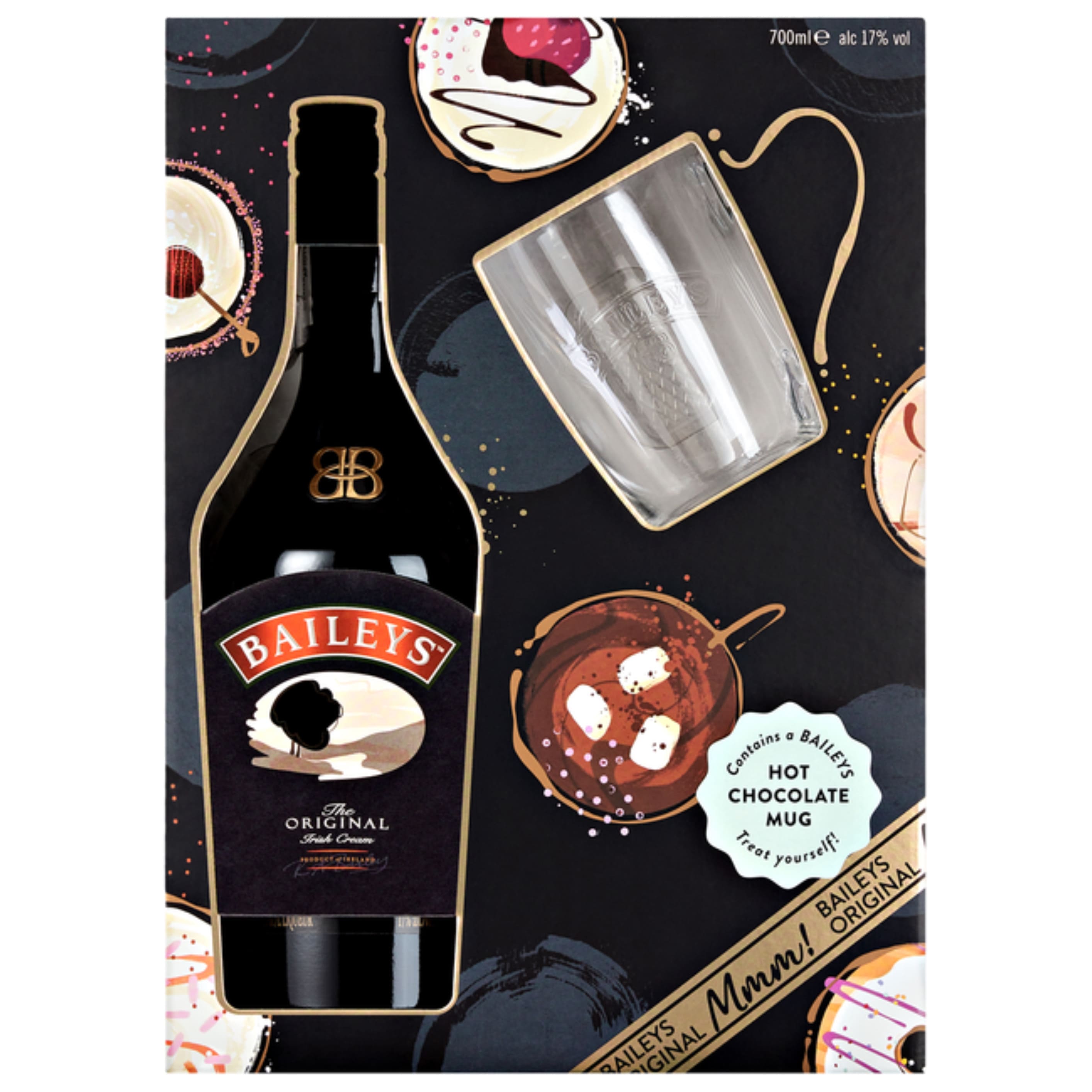 Лікер Baileys Original 17% 0.7 л  + скляна чашка 