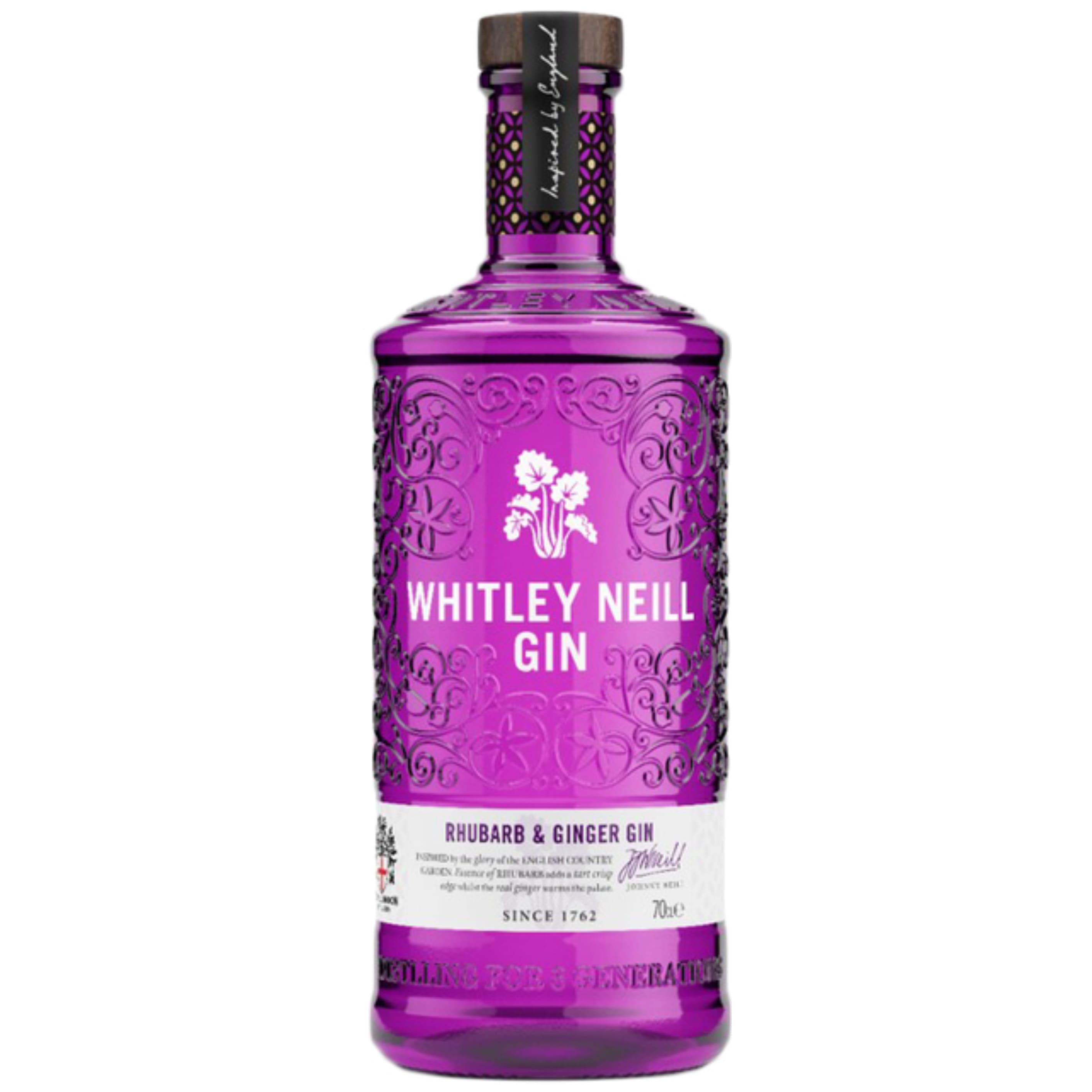 Джин Whitley Neill Rhubarb & Ginger Gin 43% 0.7 л