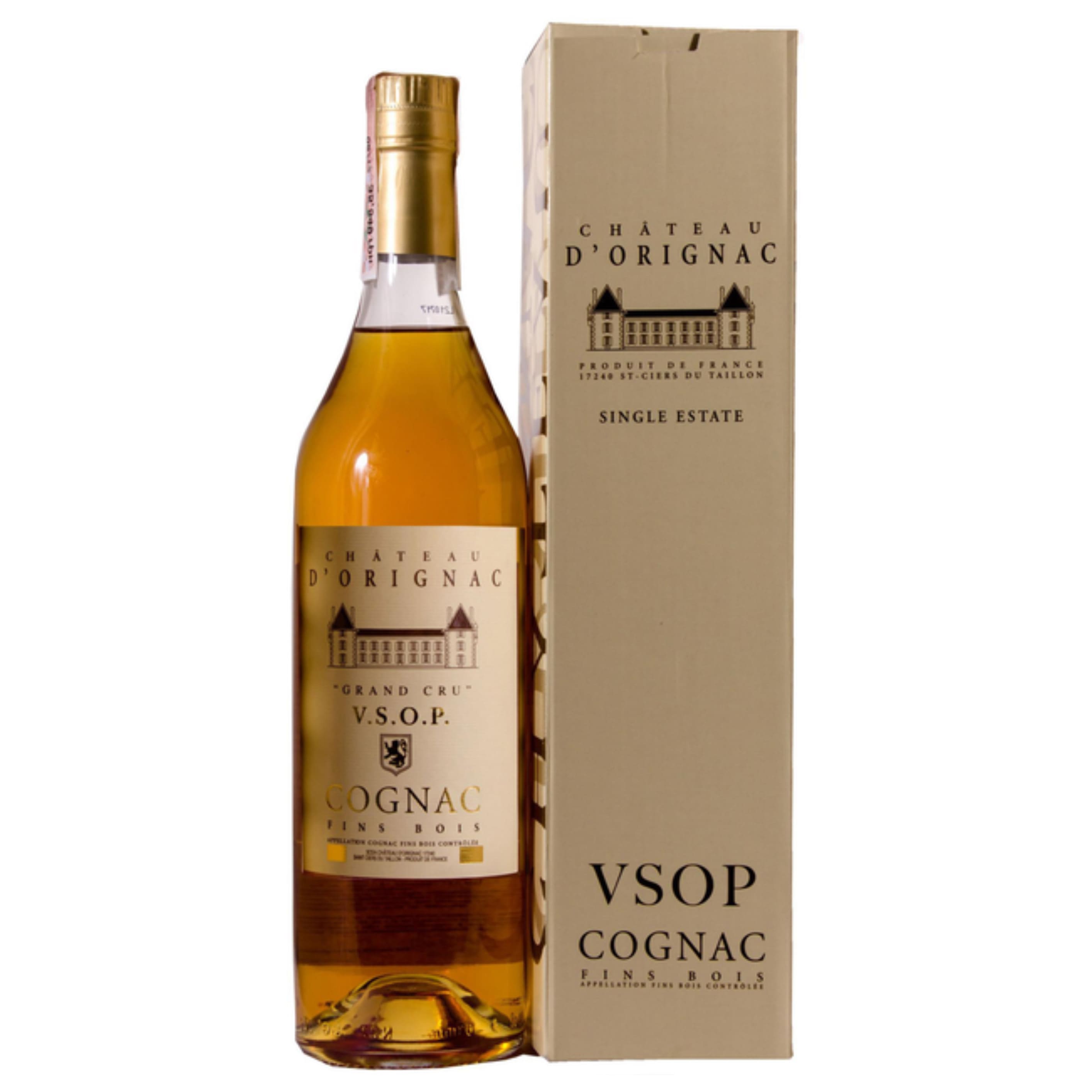 Коньяк Chateau D`Orignac Fins Bois VSOP 0.7 л 40%