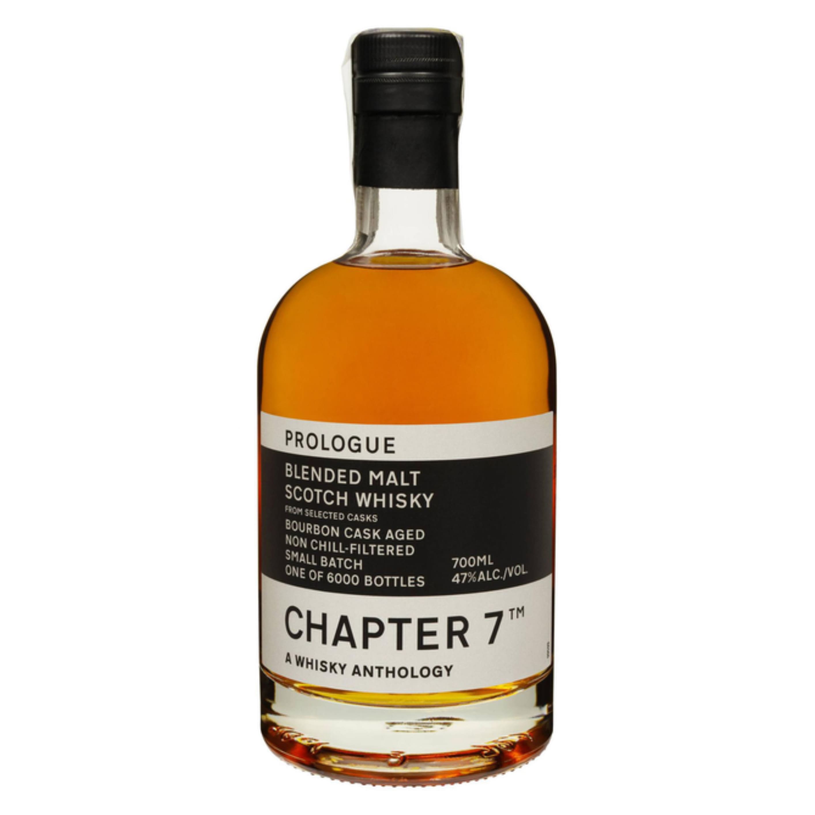 Віскі Chapter 7 Prologue Blended Malt Scotch Bourbon Casks 47% 0.7 л