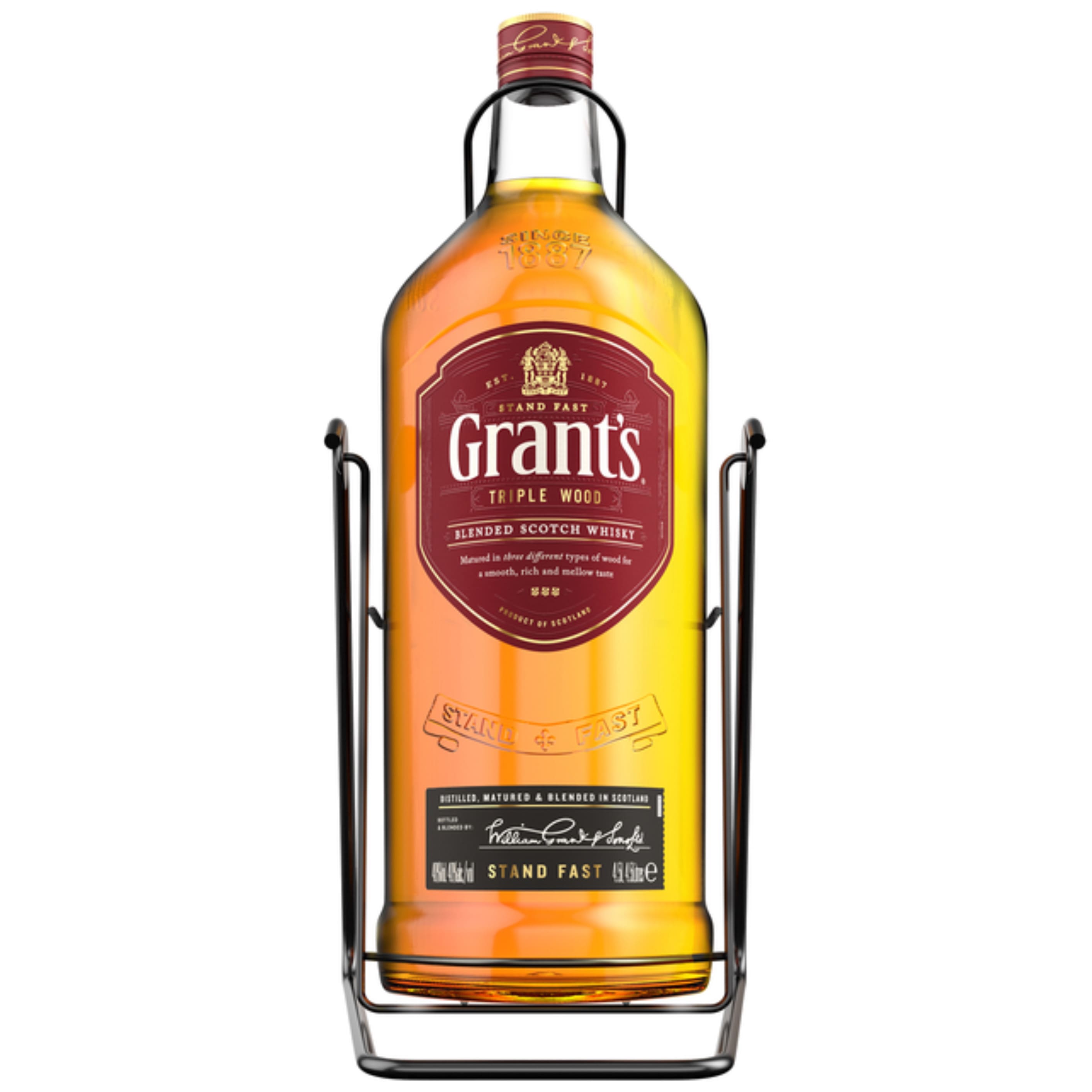 Віскі Grant's Triple Wood 40% 4.5 л