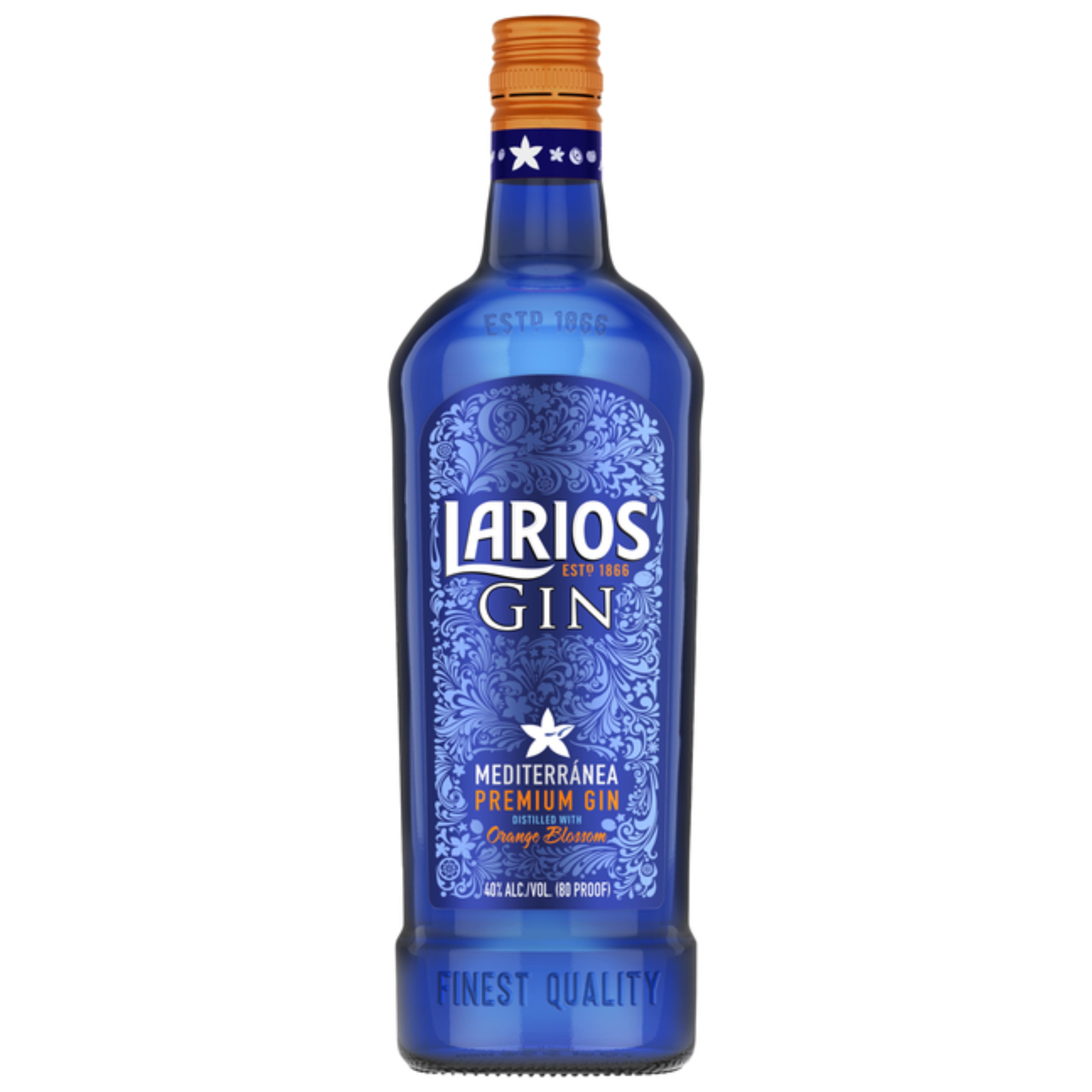 Джин Larios 12 botanicals Mediterranea Premium Gin 40% 0.7 л