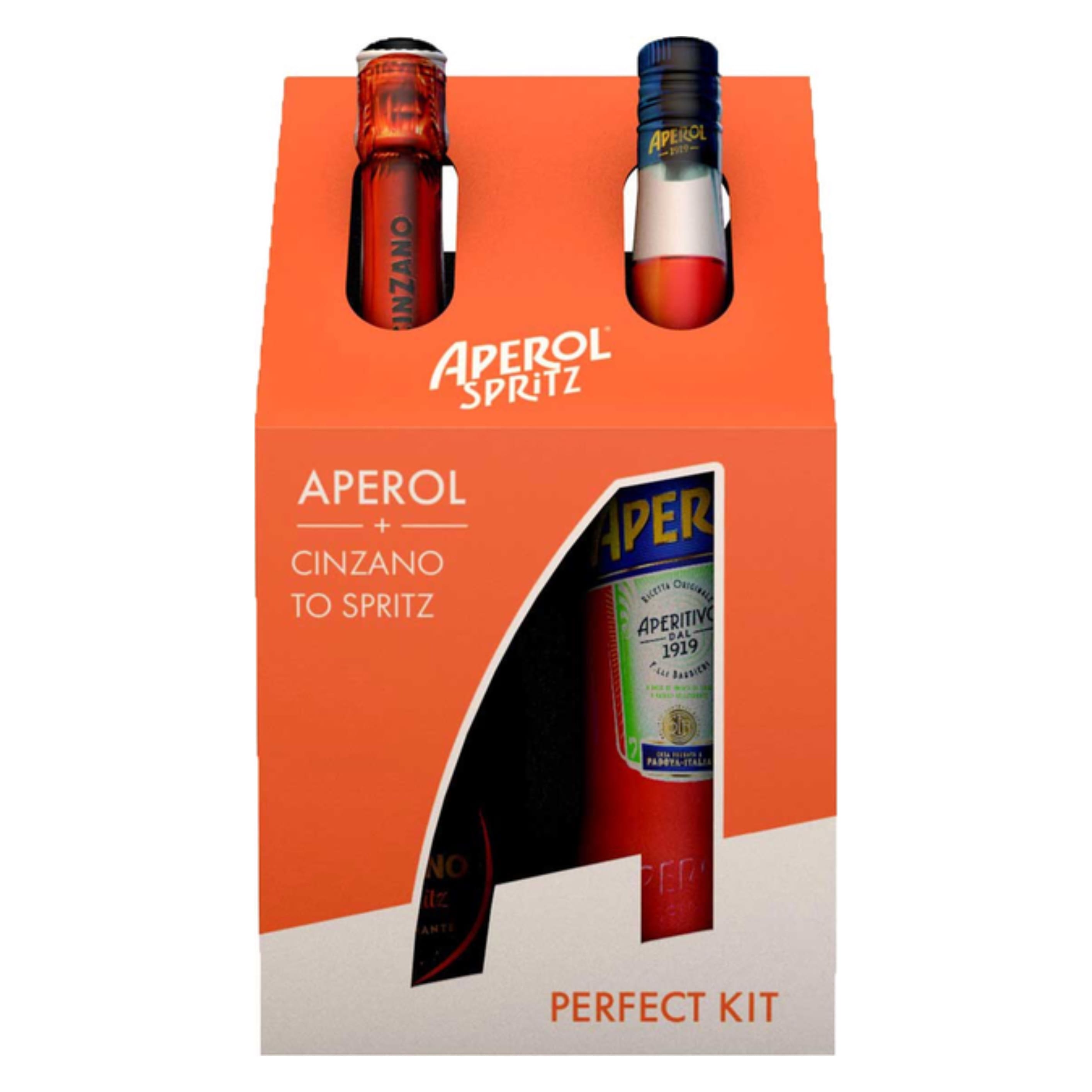 Набір Аперитив Aperol Aperetivo11%  0.7 л + Вино ігр. Cinzano To Spritz 11% 0.75 л