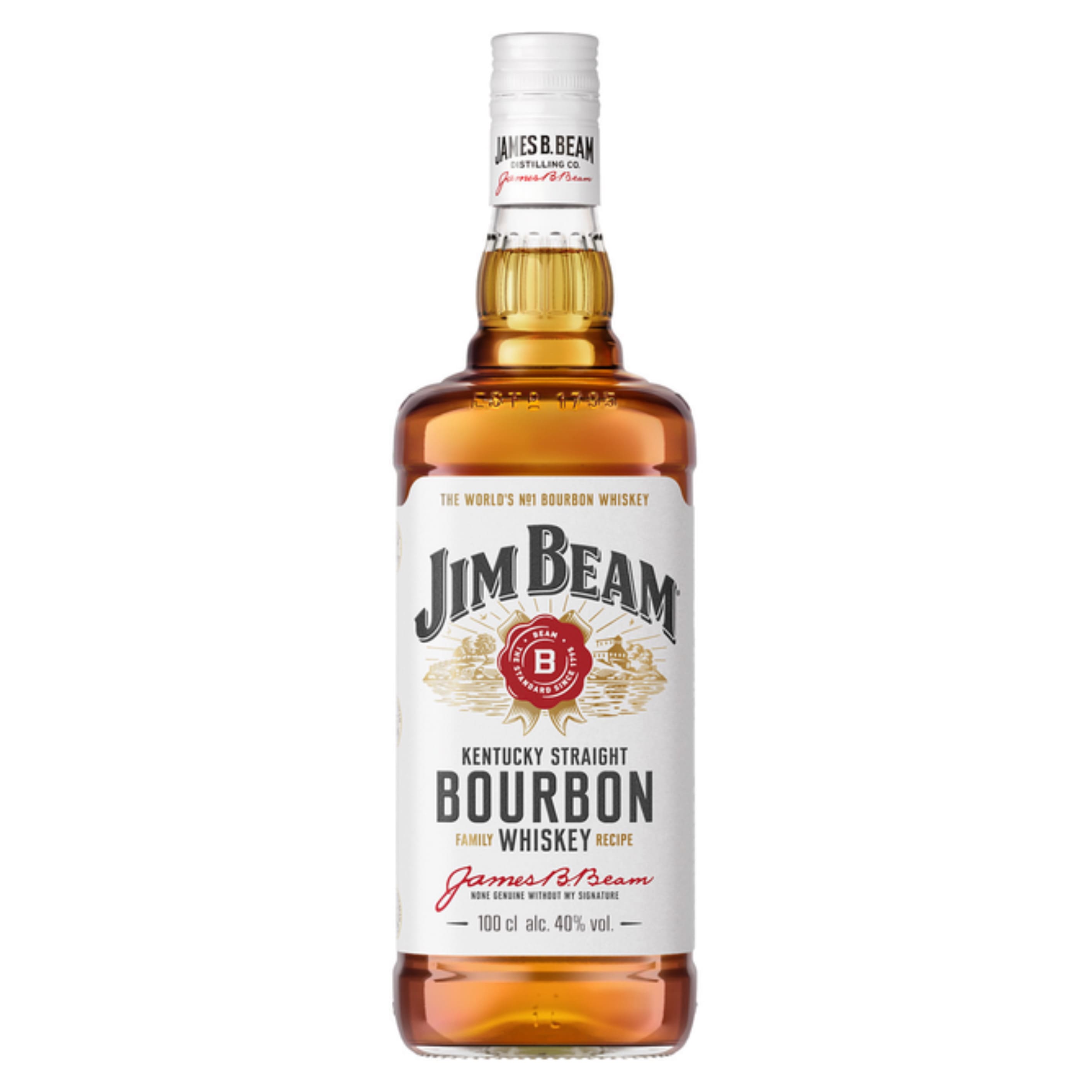 Віскі Jim Beam White 40% 1 л 