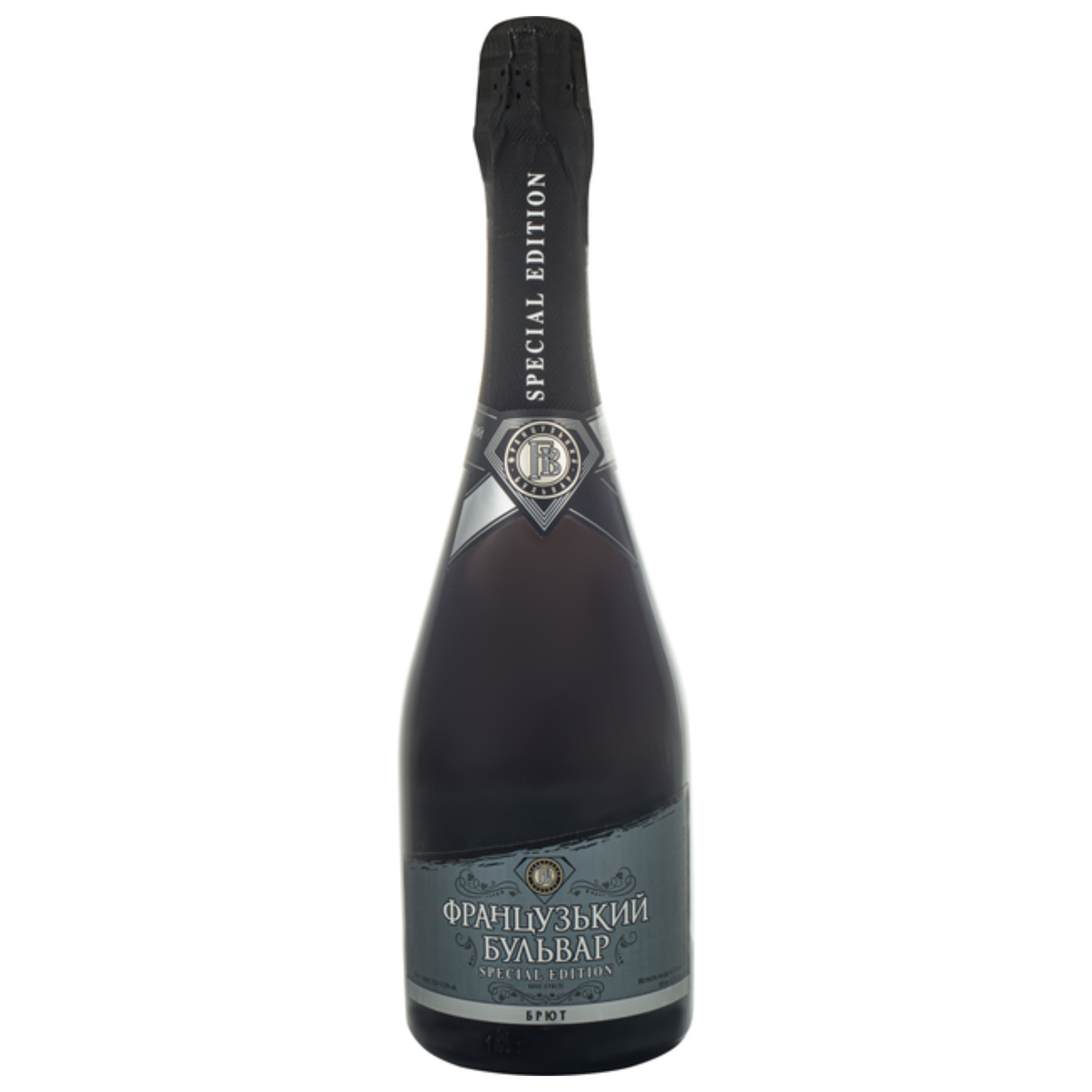 Вино ігристе Французький Бульвар Special Edition сухе біле 12.5% 0.75 л 