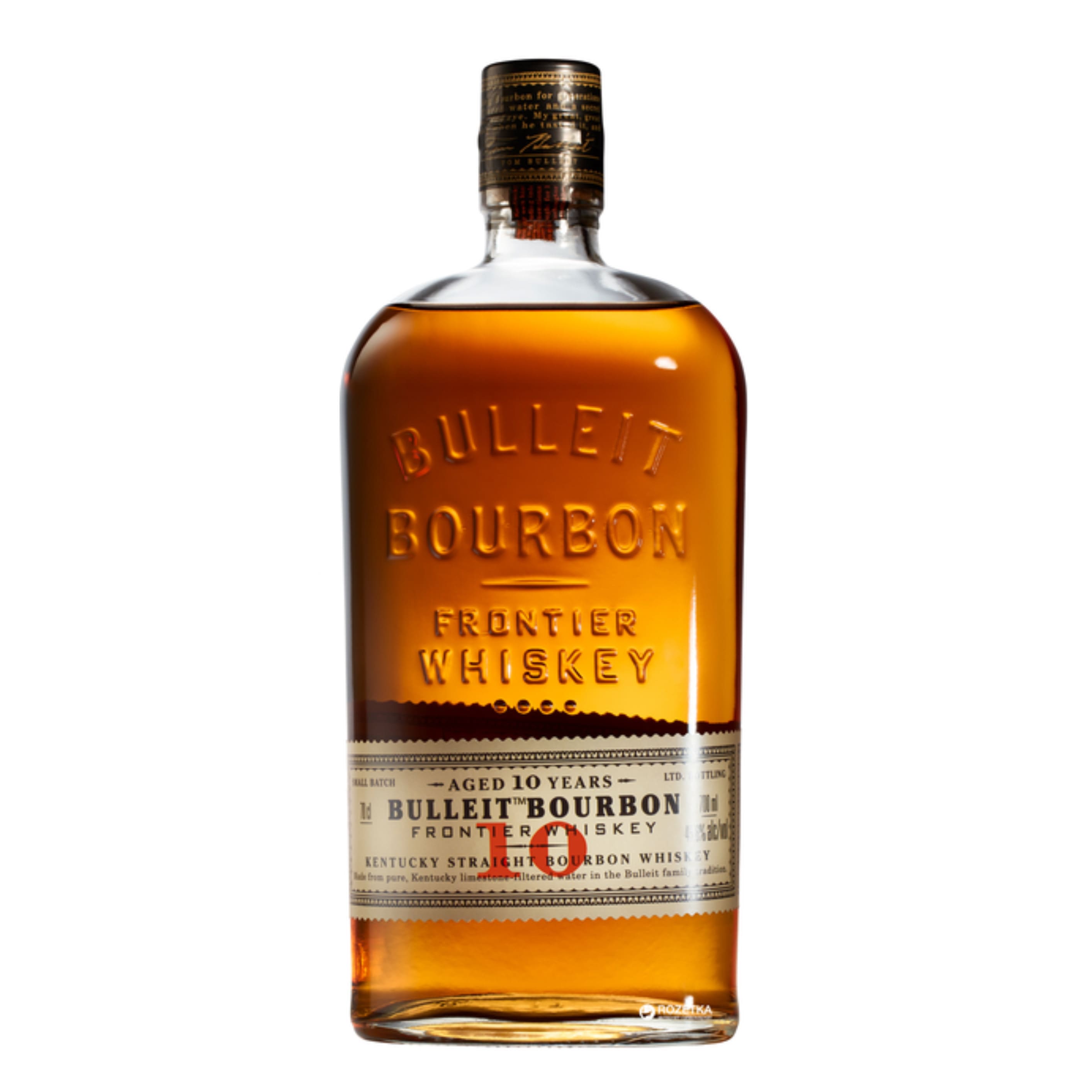 Віскі Bulleit Bourbon 10 y.o. 45.6% 0.7л