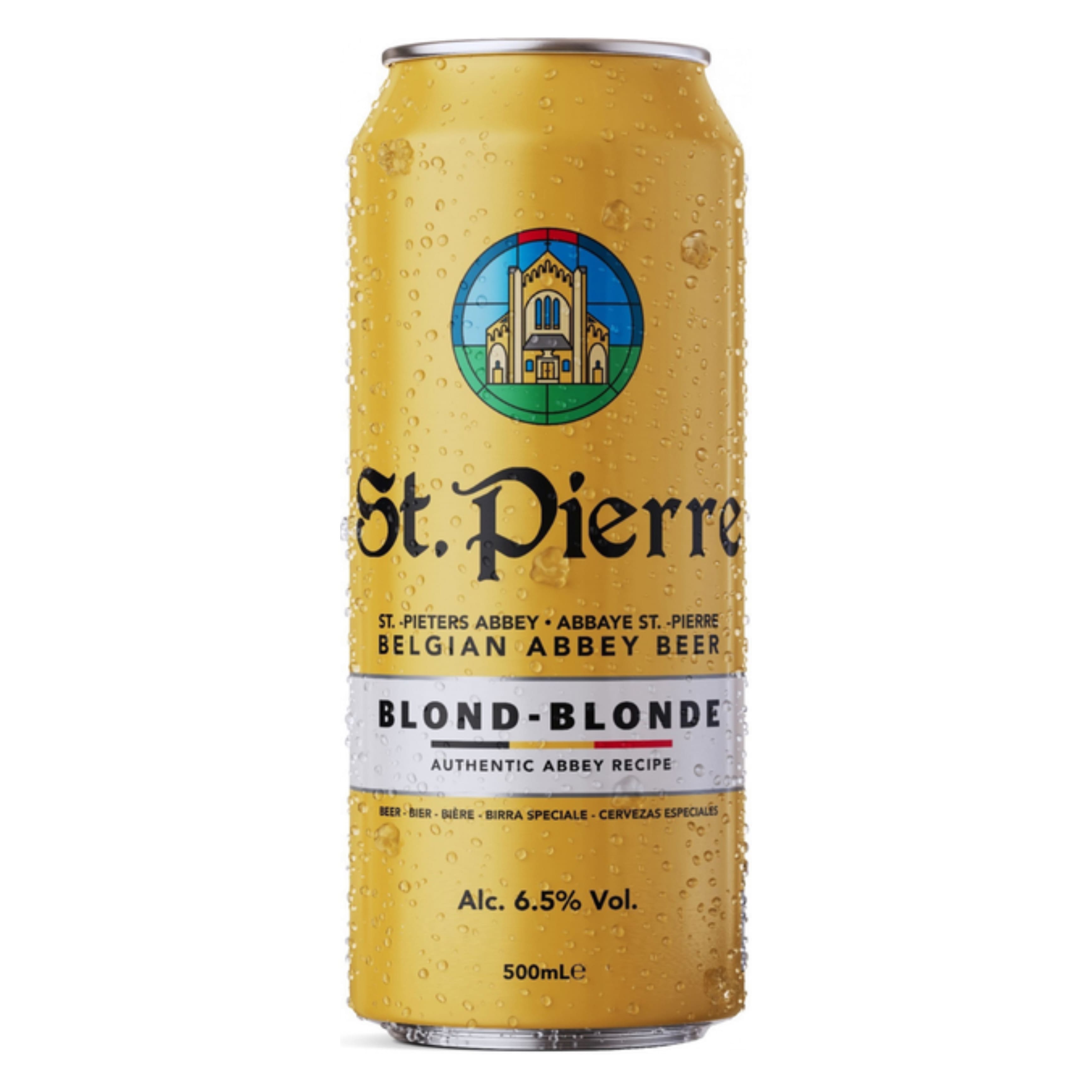 Пиво St. Pierre Blonde світле 6.5% 0.5 л з/б