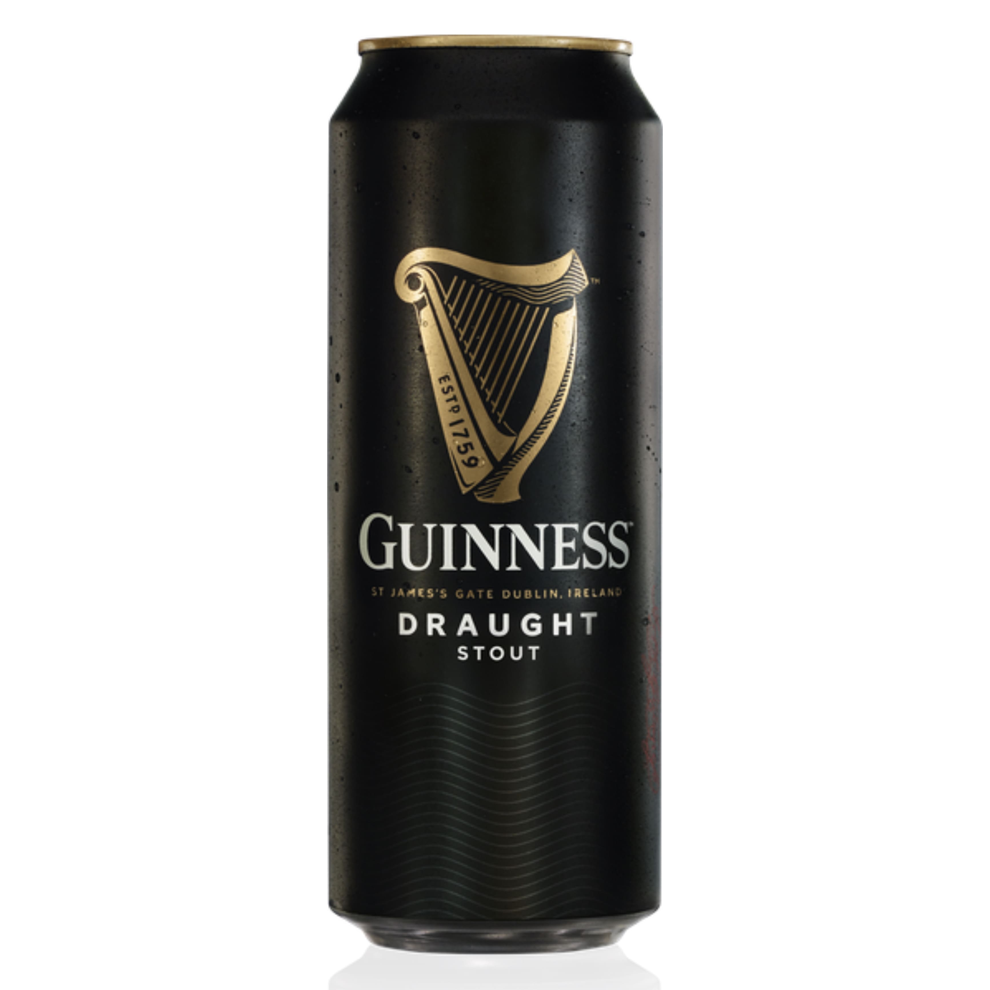 Пиво Guinness Draught темне фільтр. 4.1% 0.44 л з/б