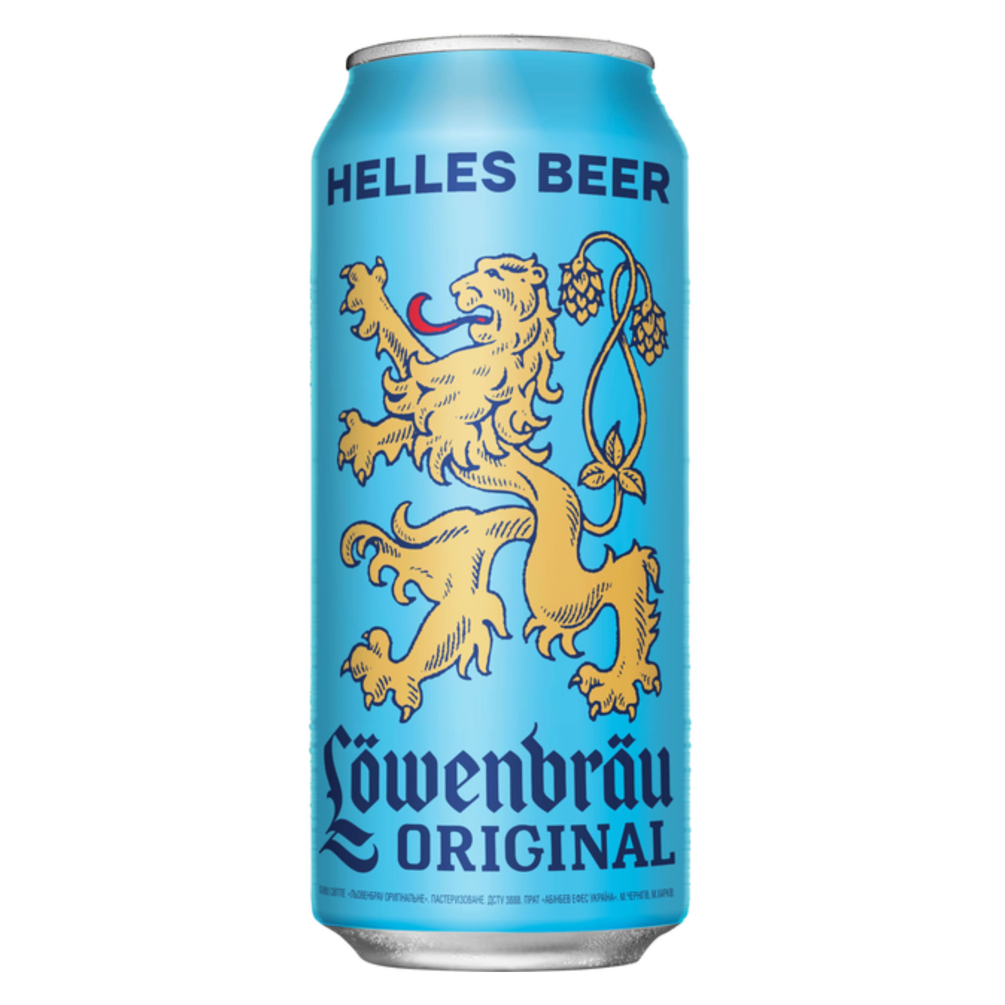 Пиво Lowenbrau Original світле 5.1% 0.5 л з/б