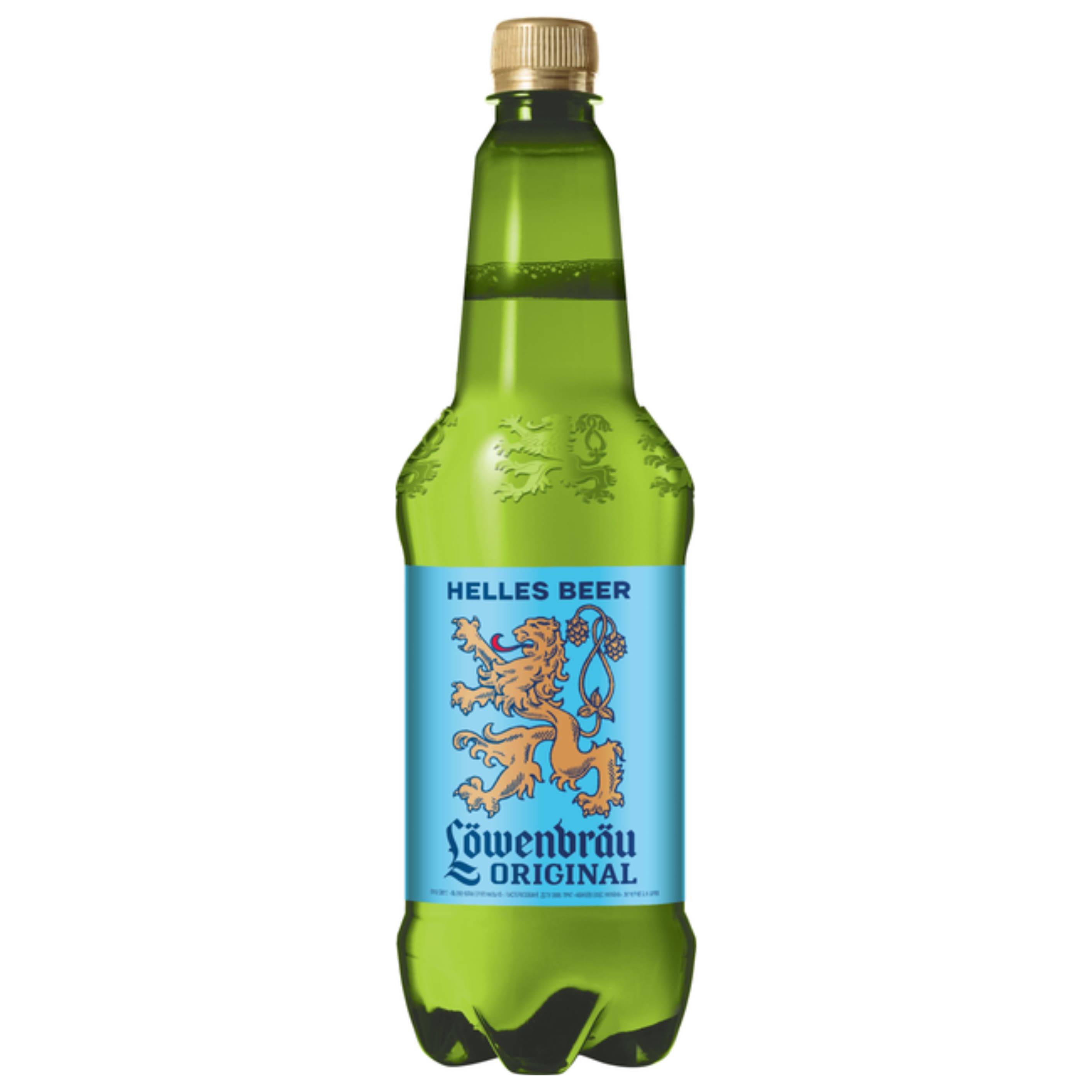 Пиво Lowenbrau Original світле 5.1% 0.9 л ПЕТ