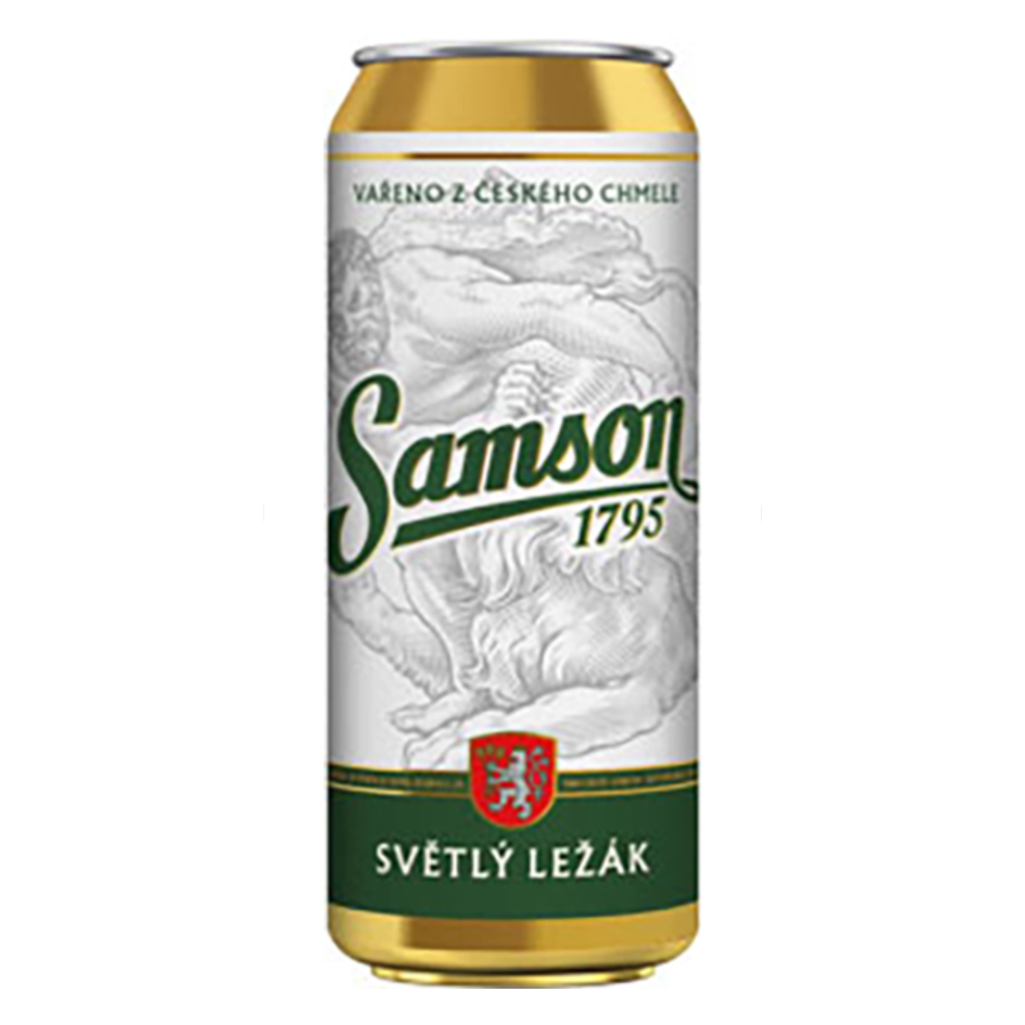 Пиво Samson світле 4.1% 0.5 л з/б