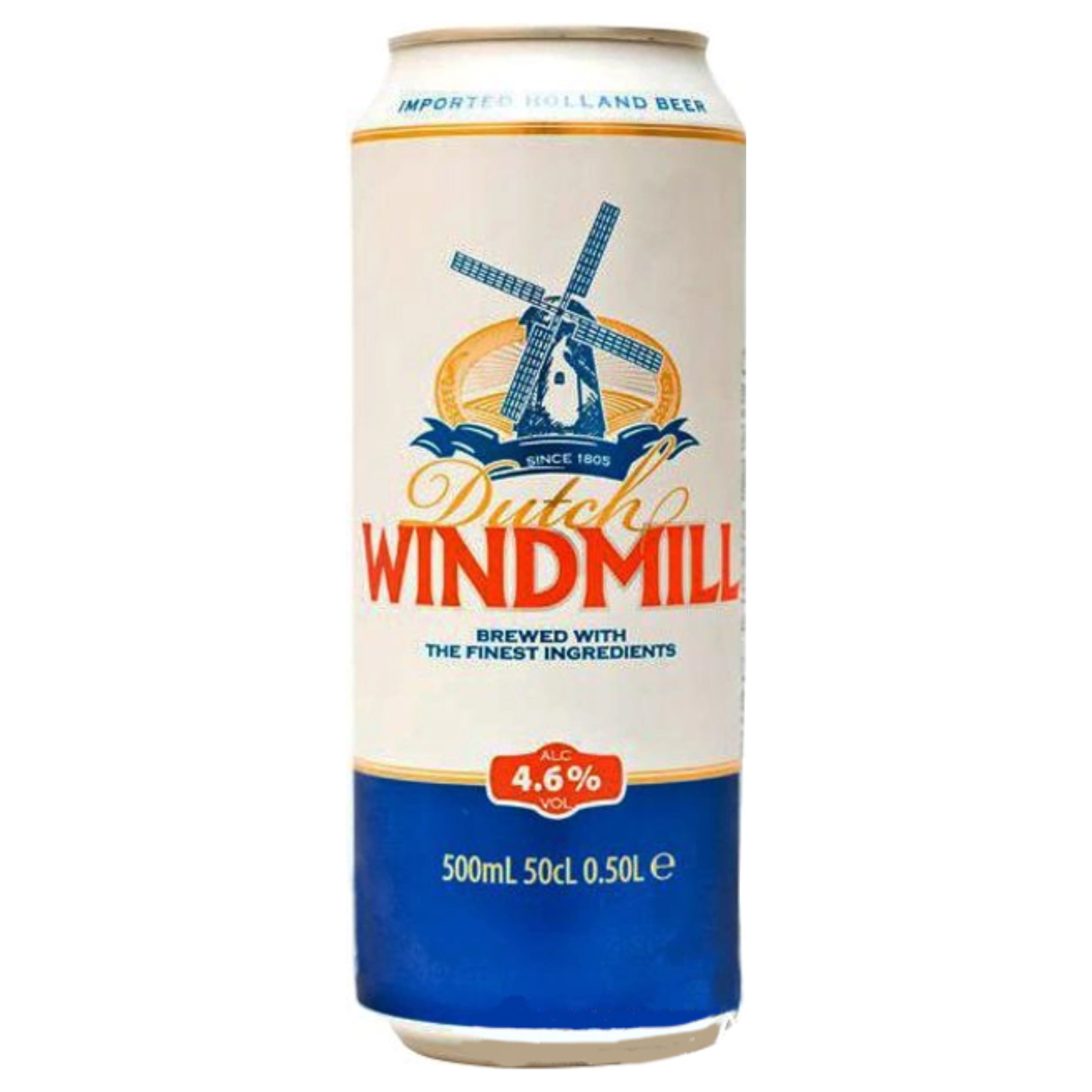 Пиво Dutch Windmill світле 4.6% 0.5 л з/б