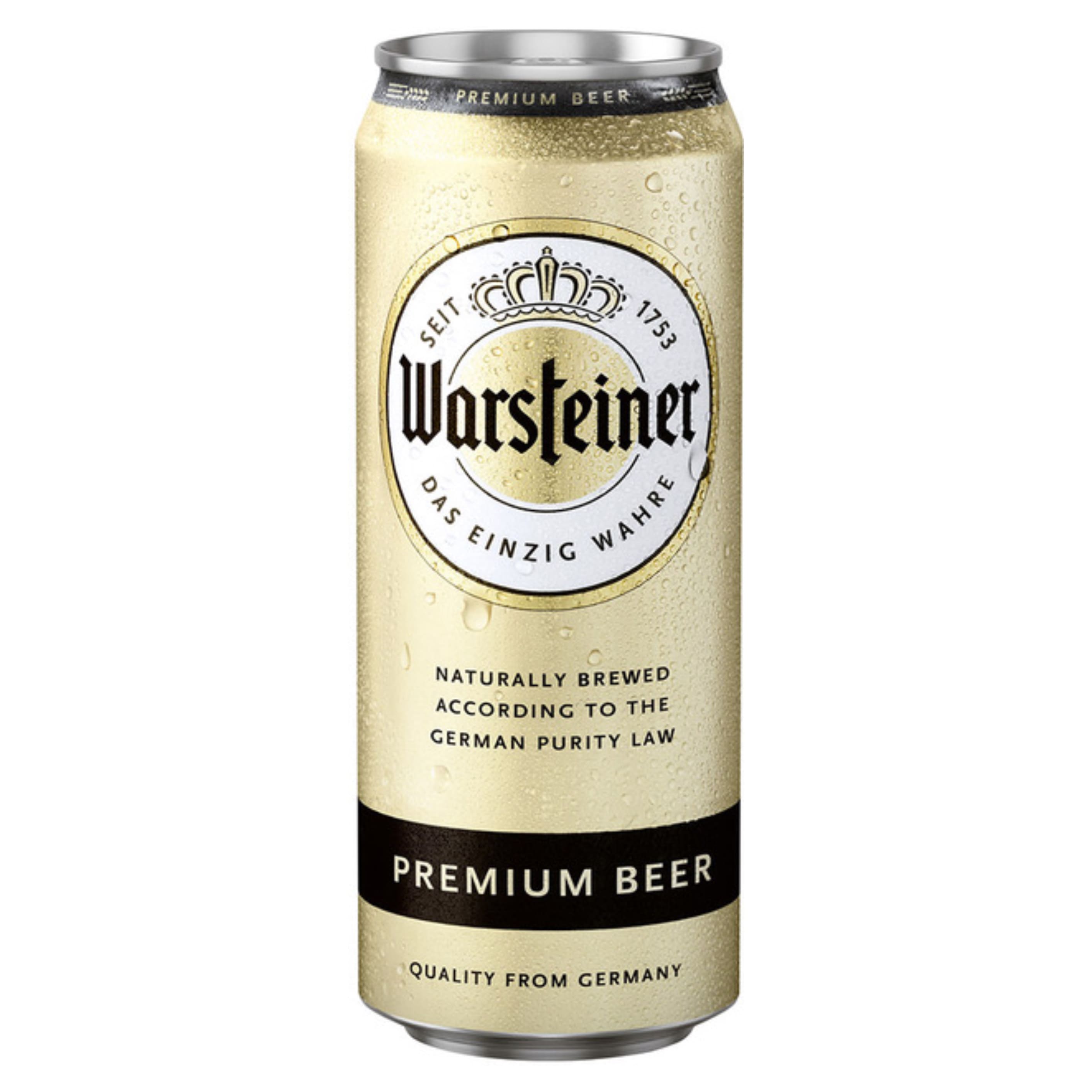 Пиво Warsteiner Premium світле 4.8% 0.5 л з/б