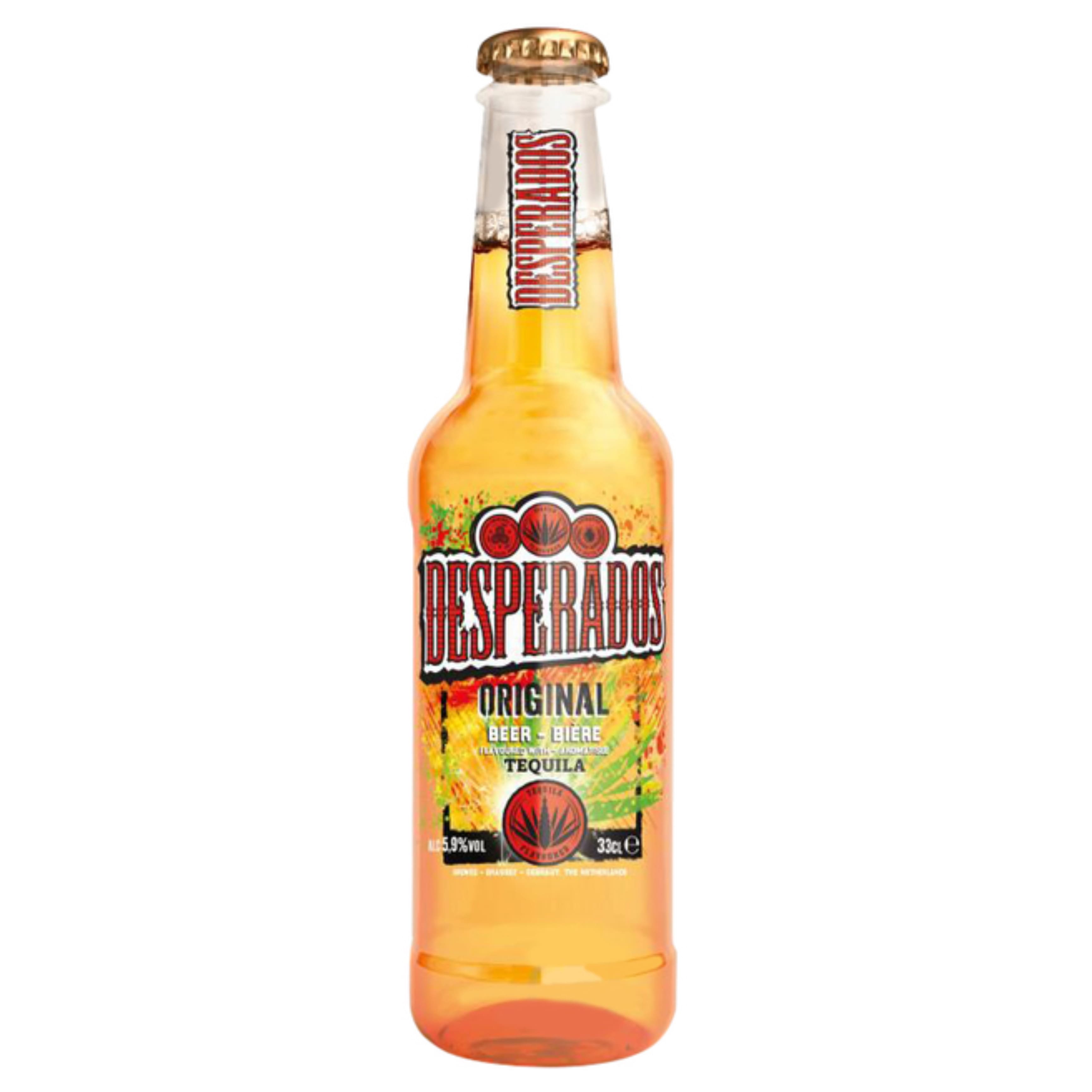 Пиво Desperados Original світле 5.9% 0.33 л скло