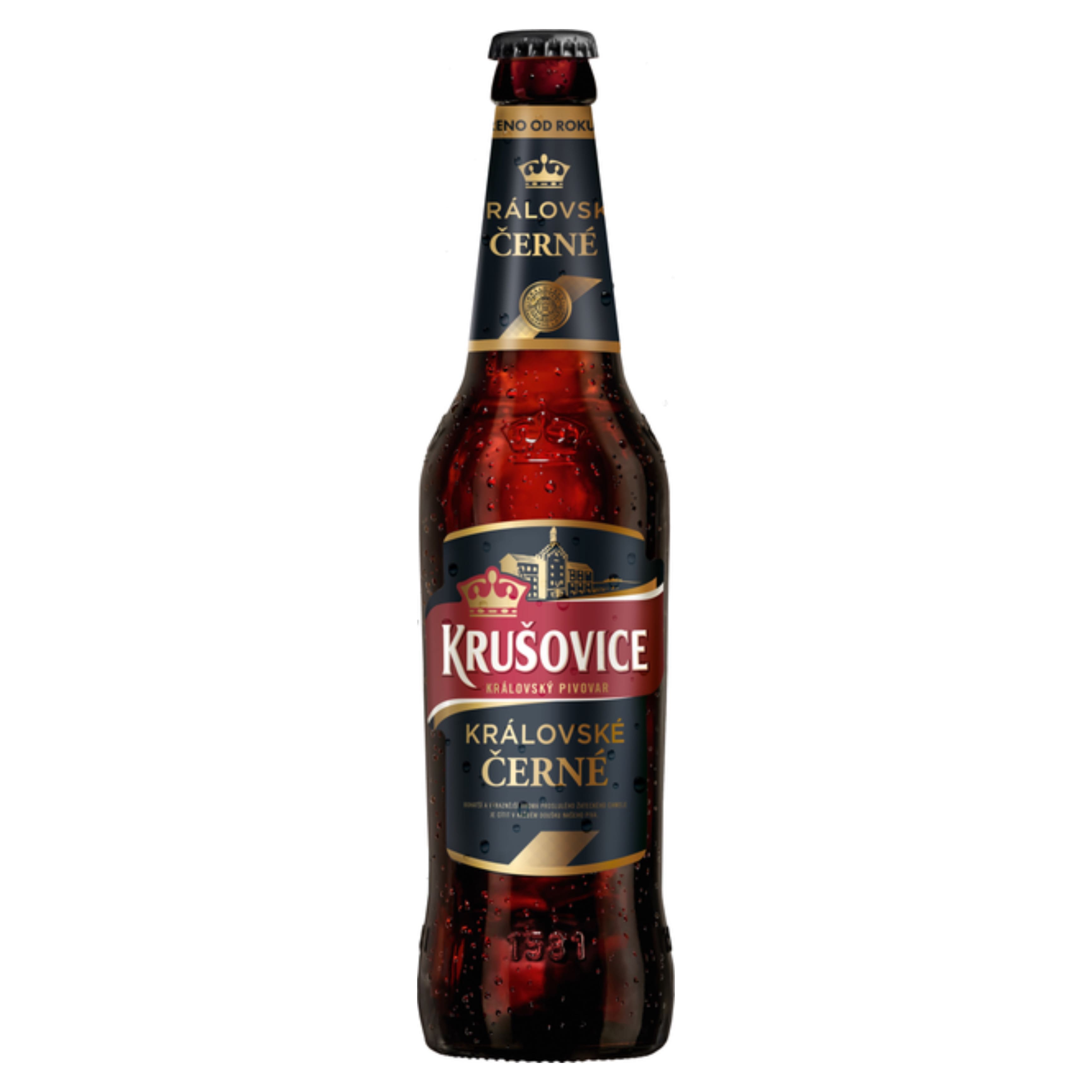 Пиво Krusovice Cerne темне 3.8% 0.5 л скло
