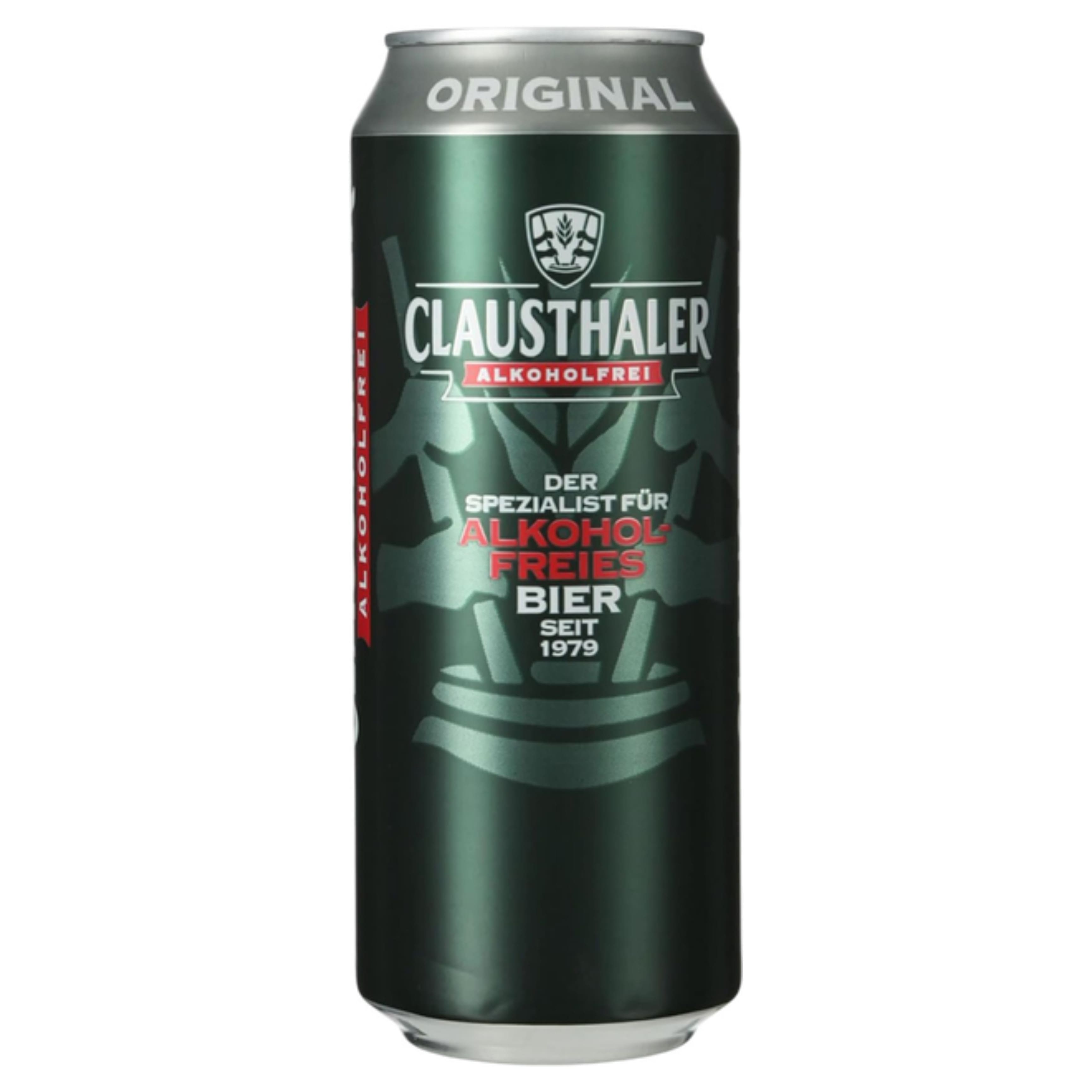 Пиво б/а Clausthaler світле 0.5 л з/б