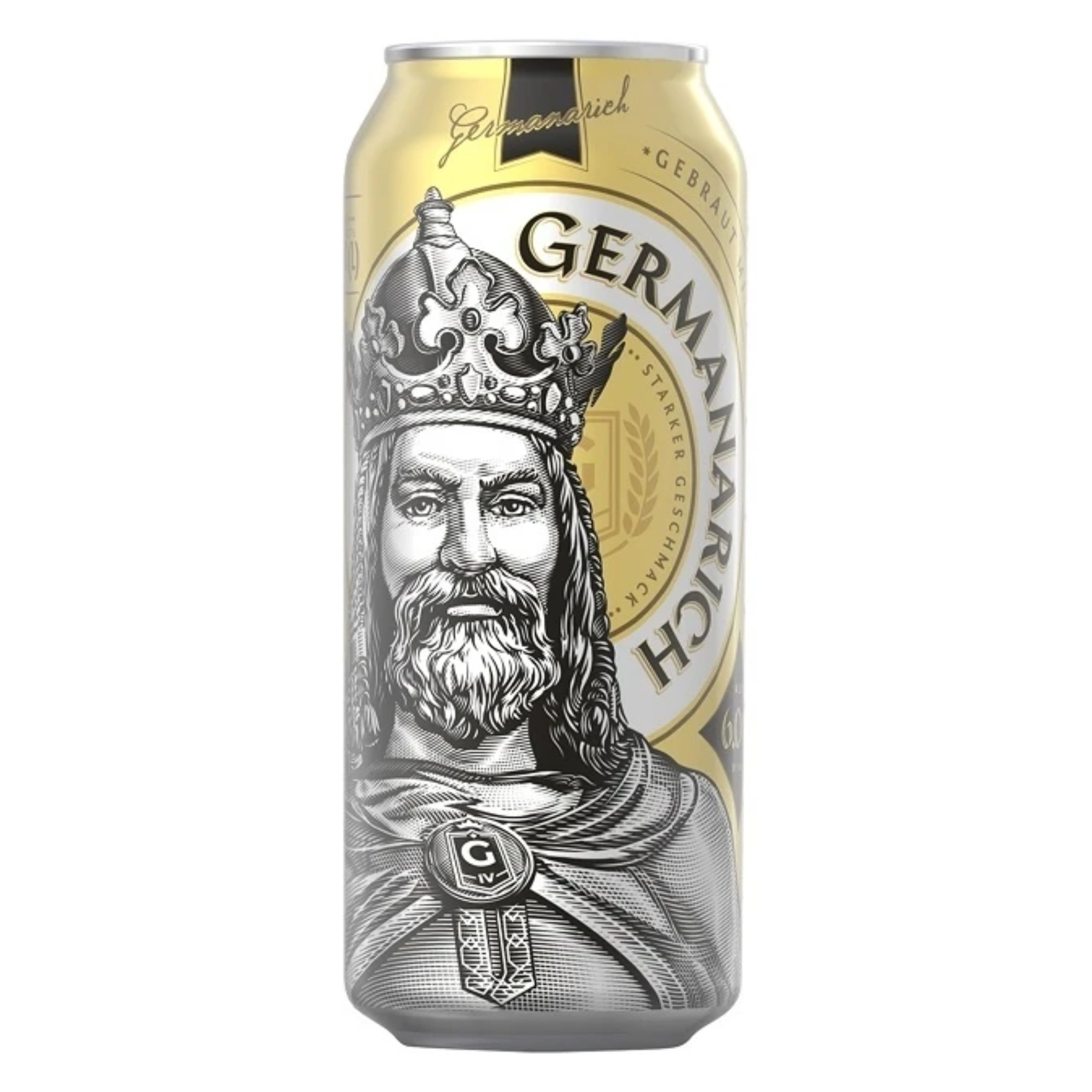 Пиво Germanarich світле 6% 0.5 л з/б